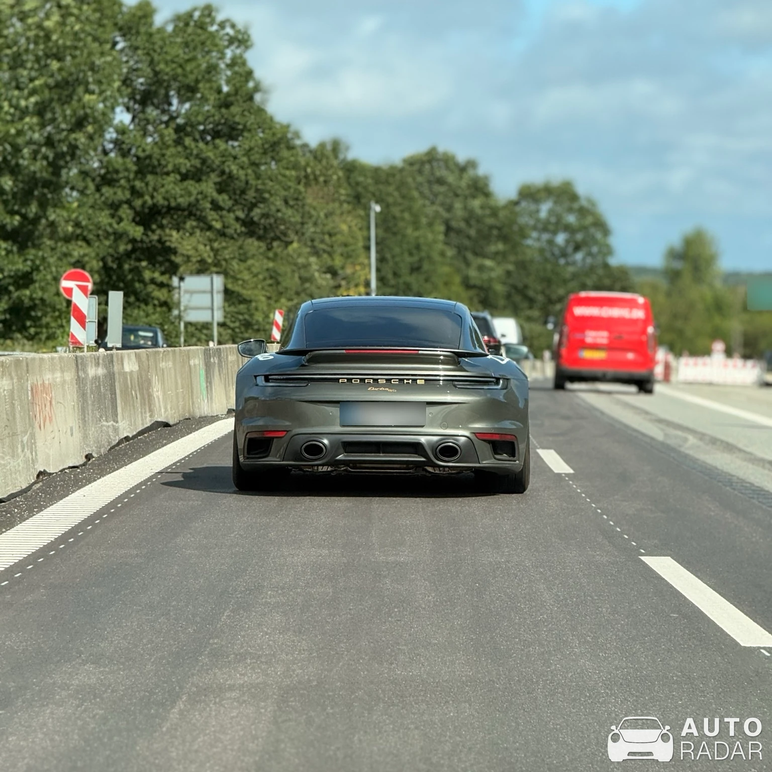 Porsche 992 Turbo S MkI spotted in Hørsholm