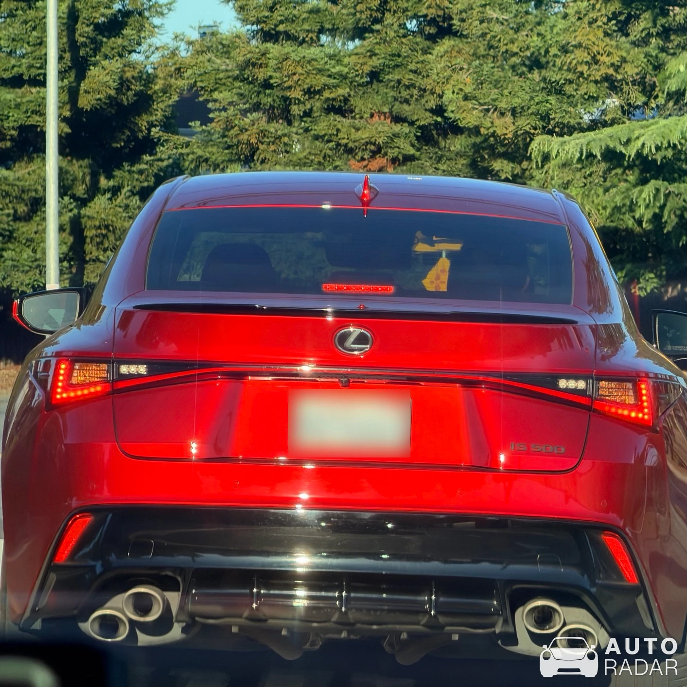 Lexus IS 500 F SPORT spotted in Mountain View