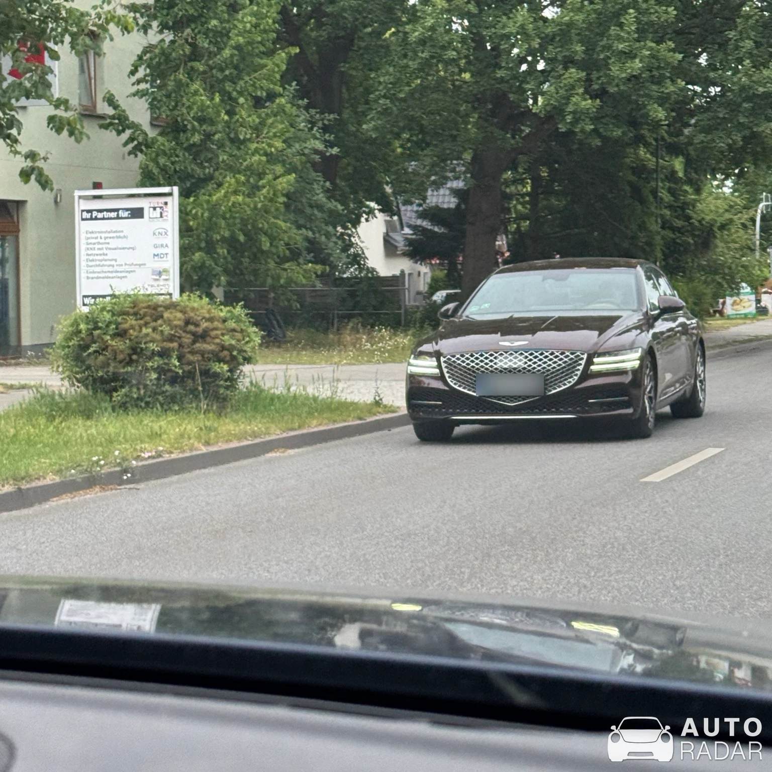 Genesis G80 spotted in Wandlitz
