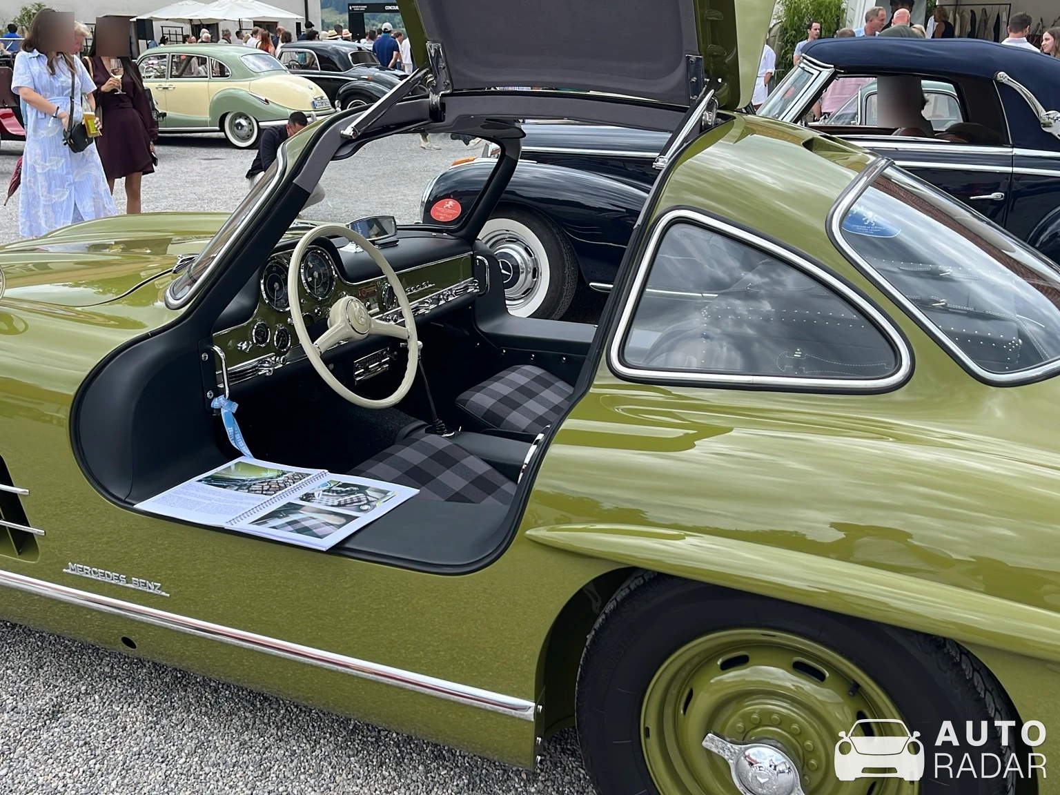 Mercedes-Benz 300SL Roadster spotted in Gmund am Tegernsee