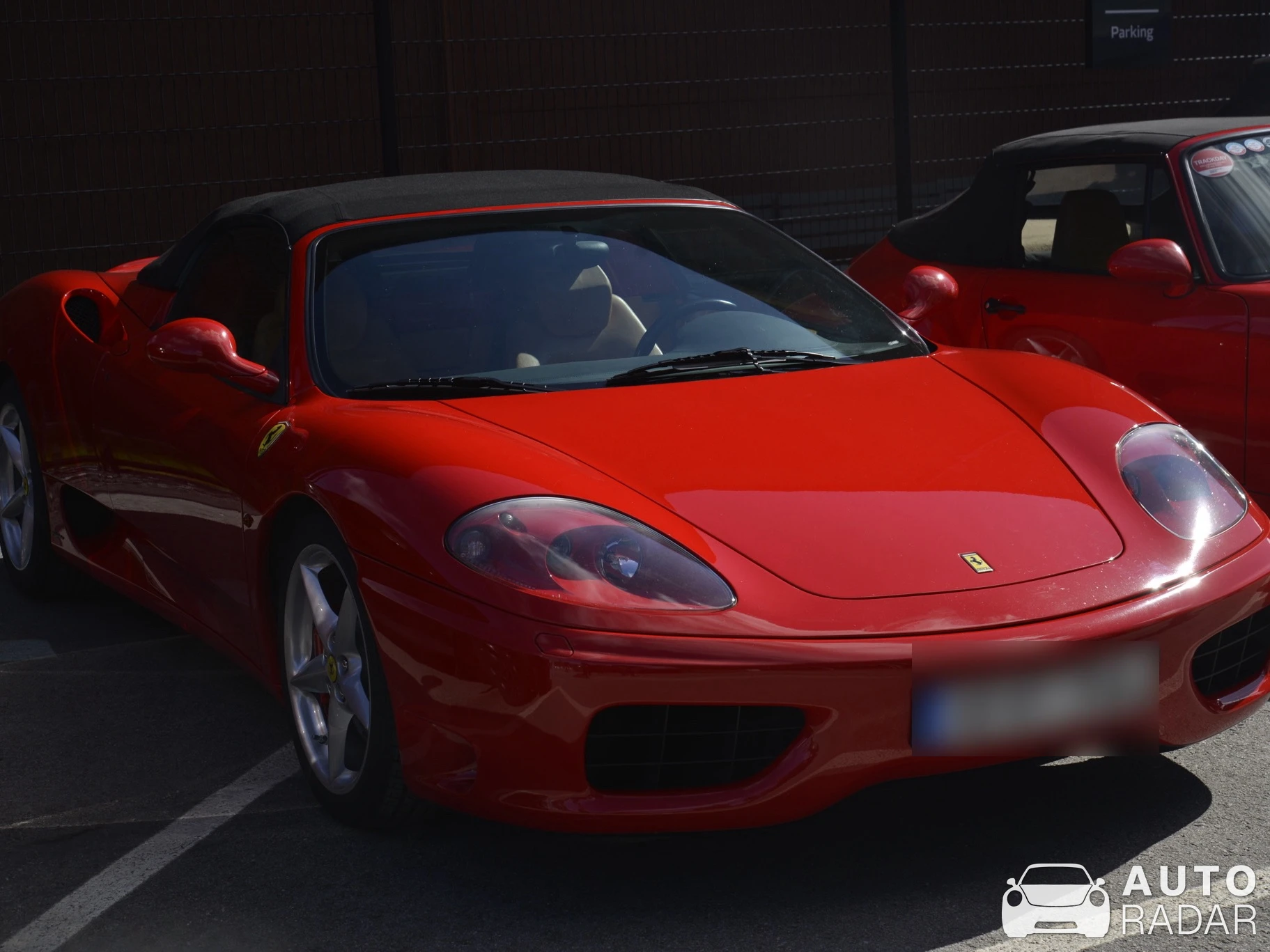 Ferrari 360 Spider spotted in Rosersberg