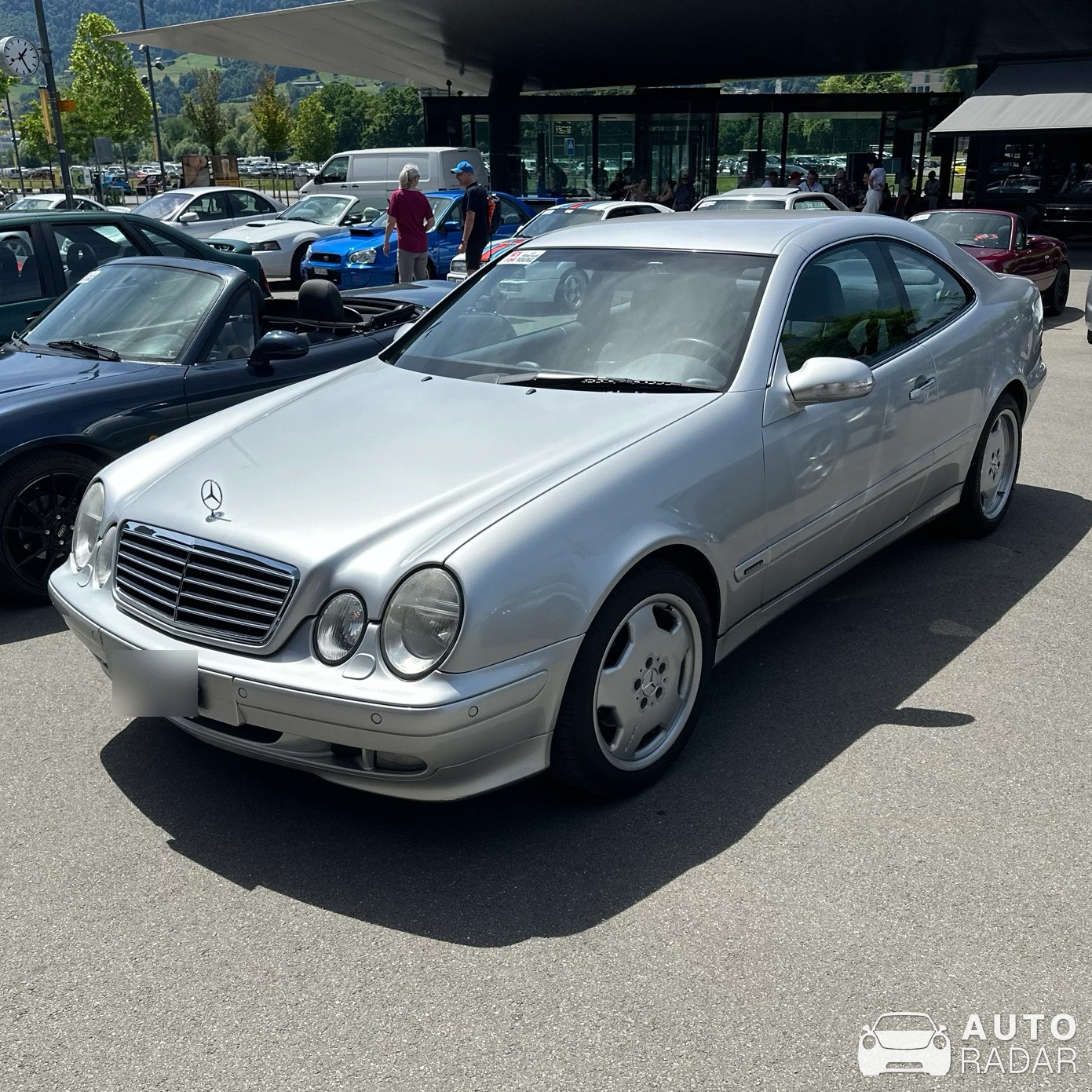 Mercedes-Benz CLK 55 AMG spotted in Luzern