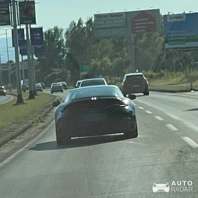 Porsche 911 Targa 4 GTS spotted in Grad Zagreb