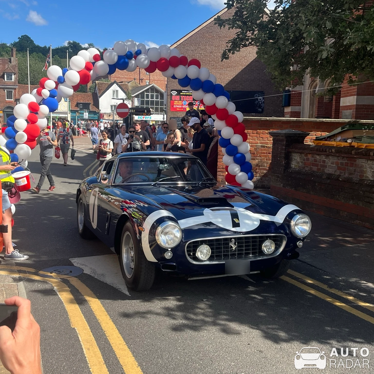 Ferrari 250 GT SWB Berlinetta spotted in Dunstable