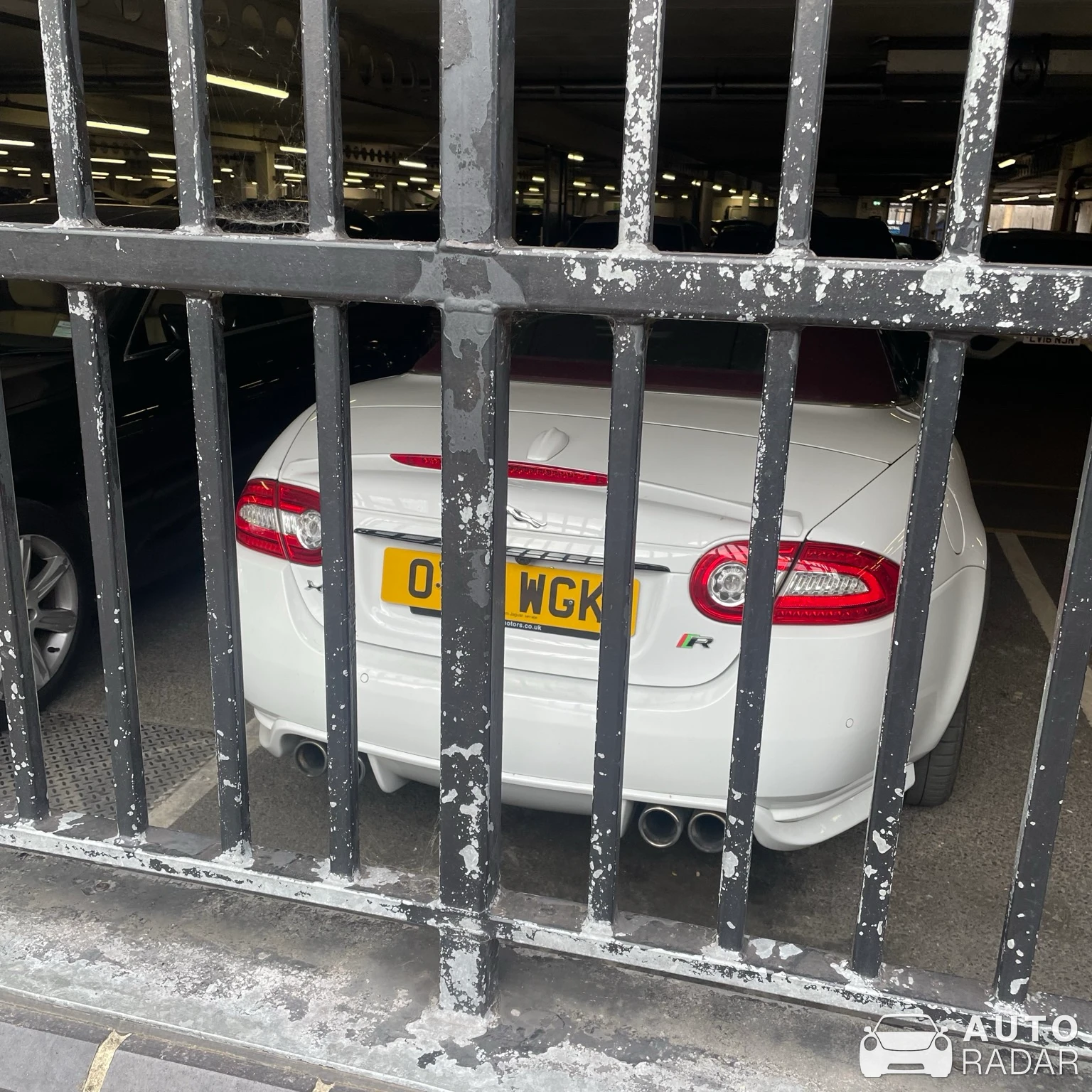 Jaguar XKR Convertible spotted in Bishop's Stortford