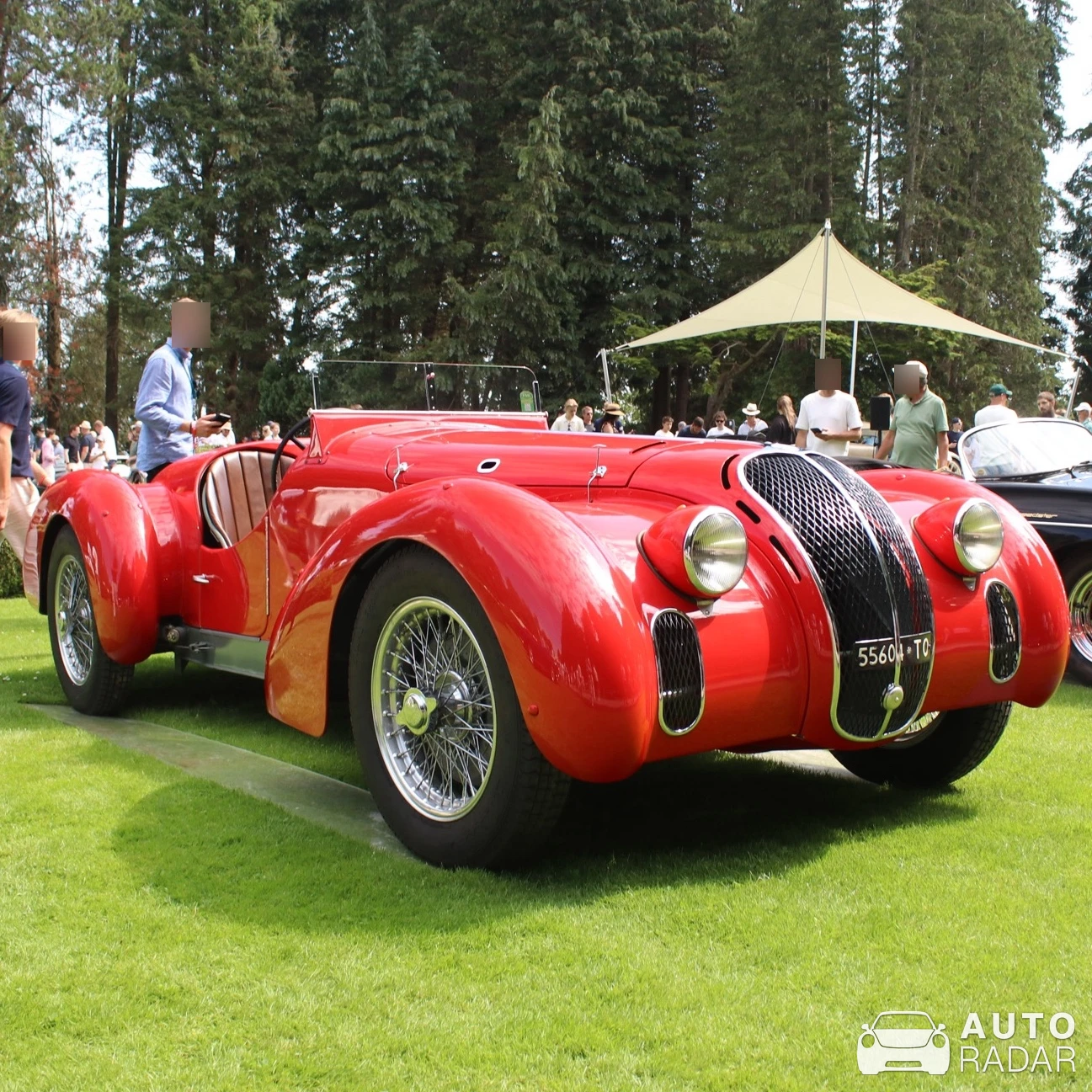 Alfa Romeo 8C 2900B spotted in Båstad