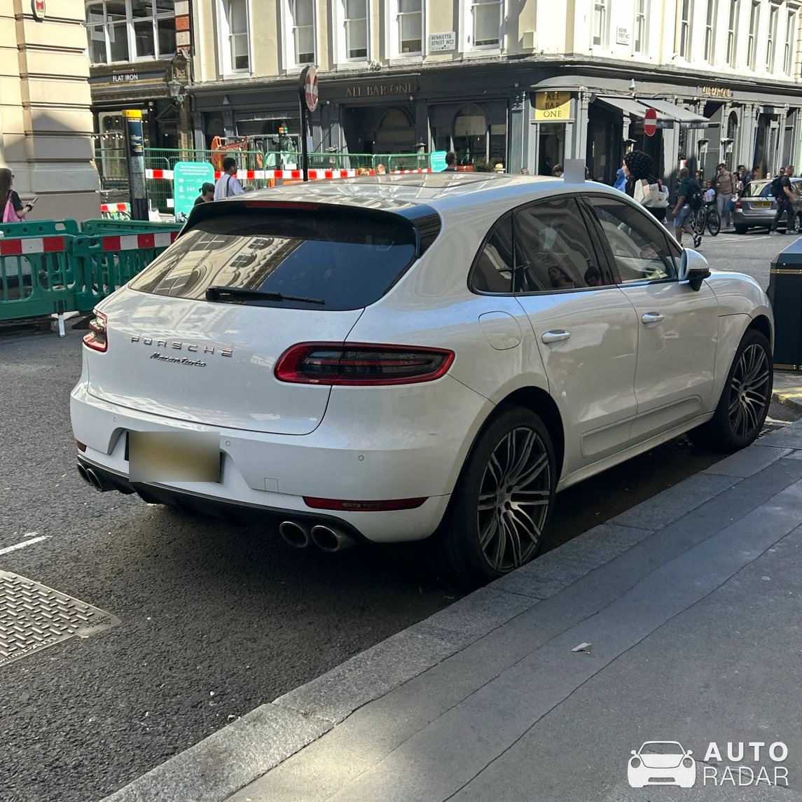 Porsche Macan Turbo spotted in London