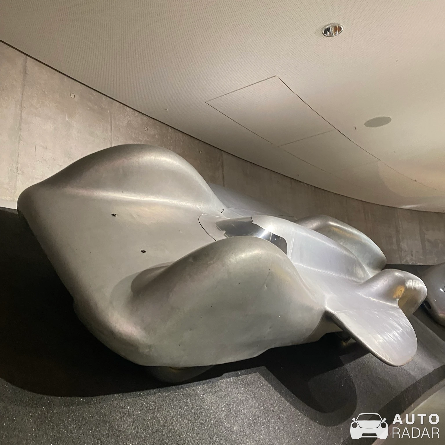 Mercedes-Benz T80 spotted in Stuttgart