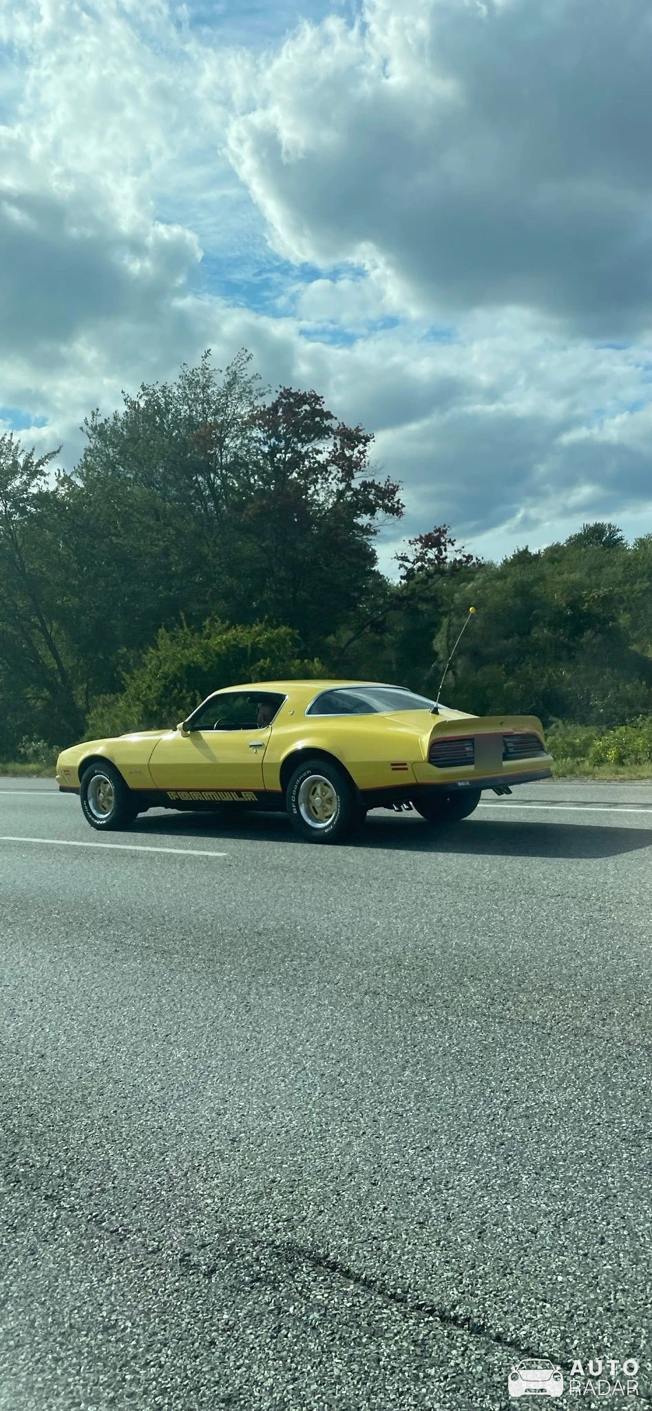 Pontiac Firebird Formula spotted in Tewksbury