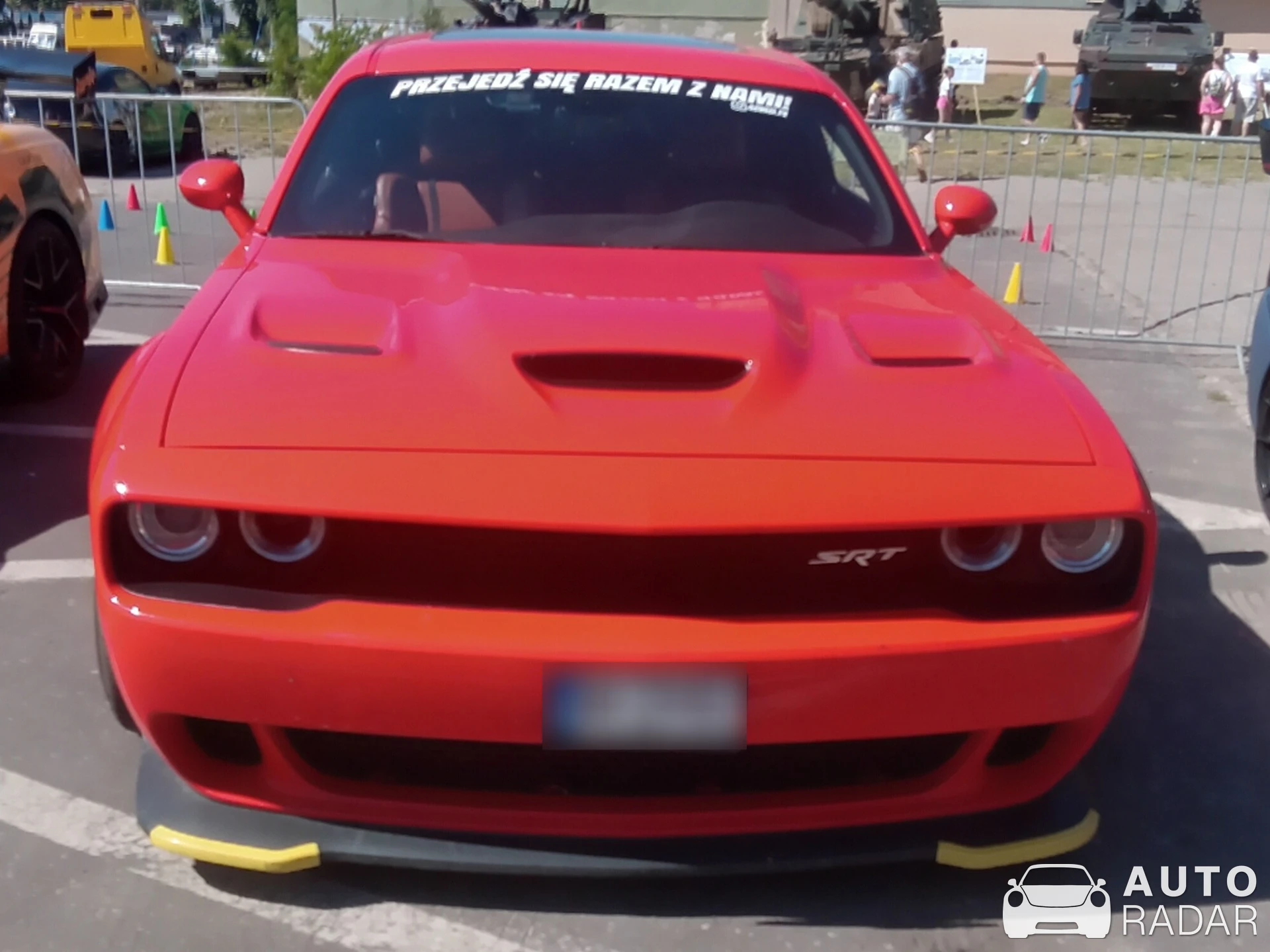 Dodge Challenger SRT spotted in Elbląg