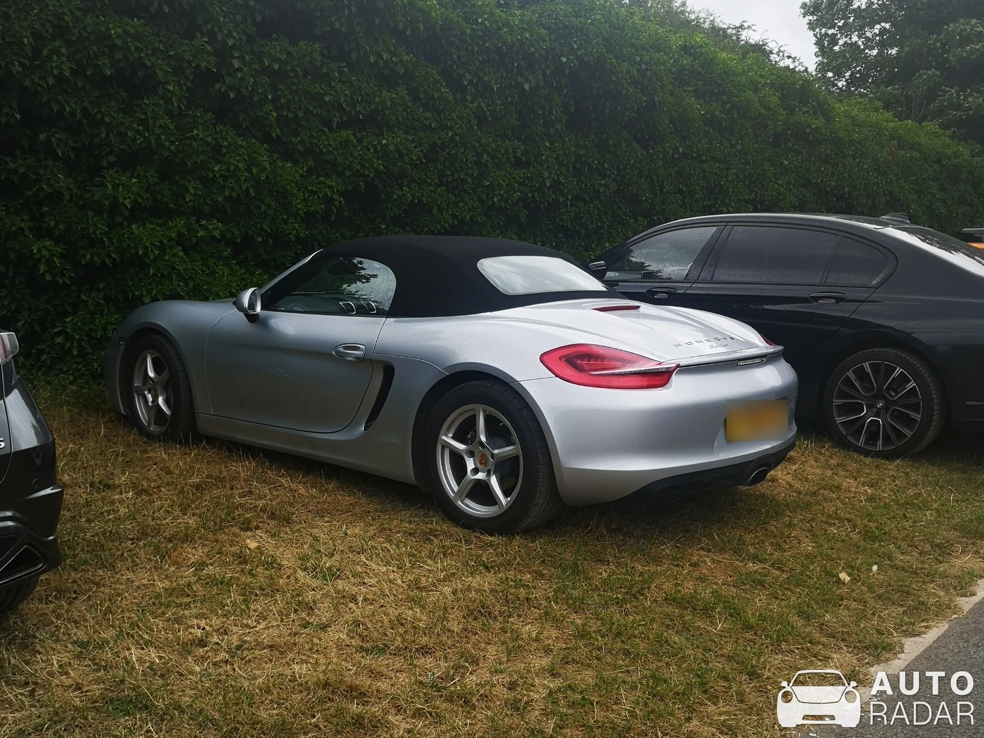 Porsche 981 Boxster spotted in Derby