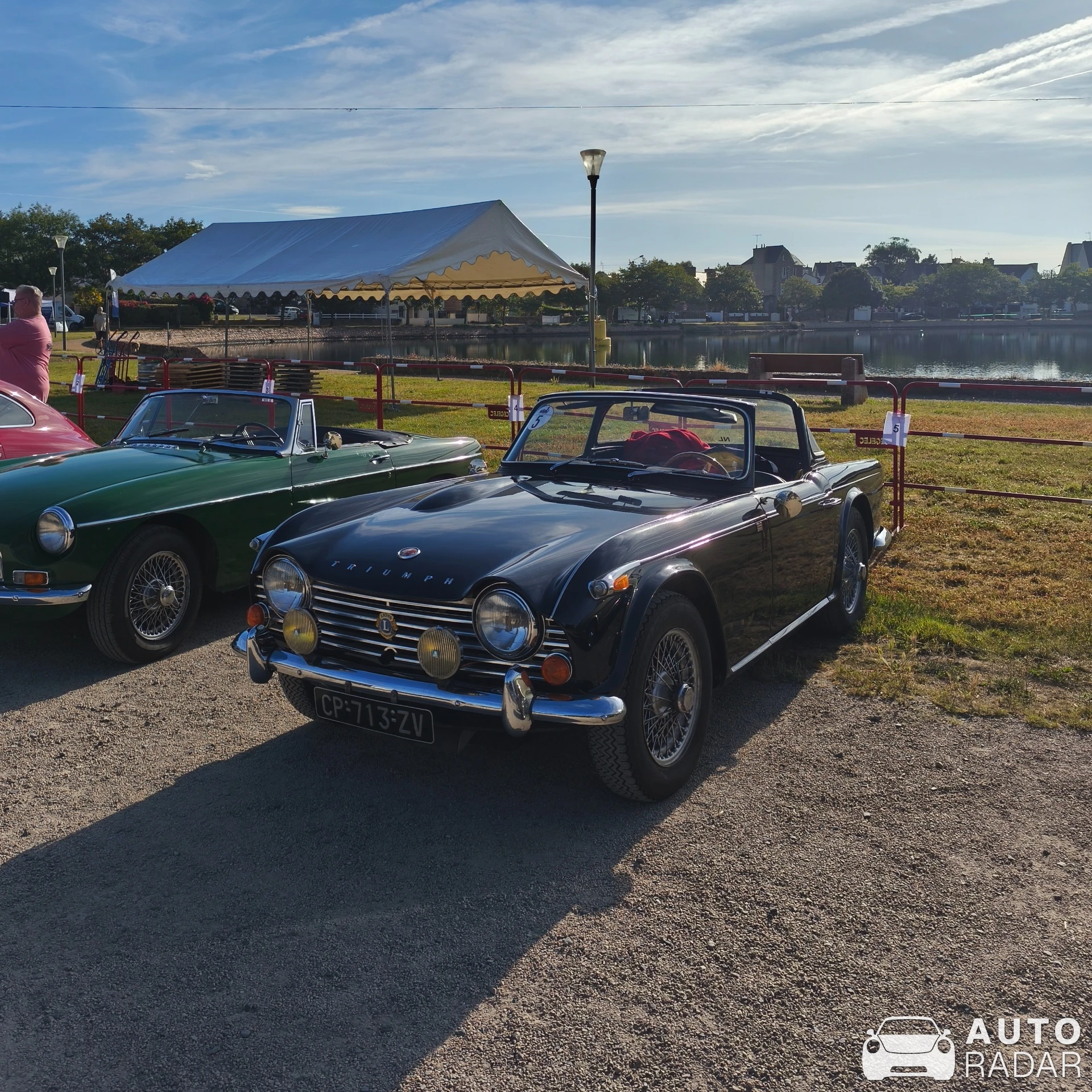 Triumph TR4 spotted in Perros-Guirec