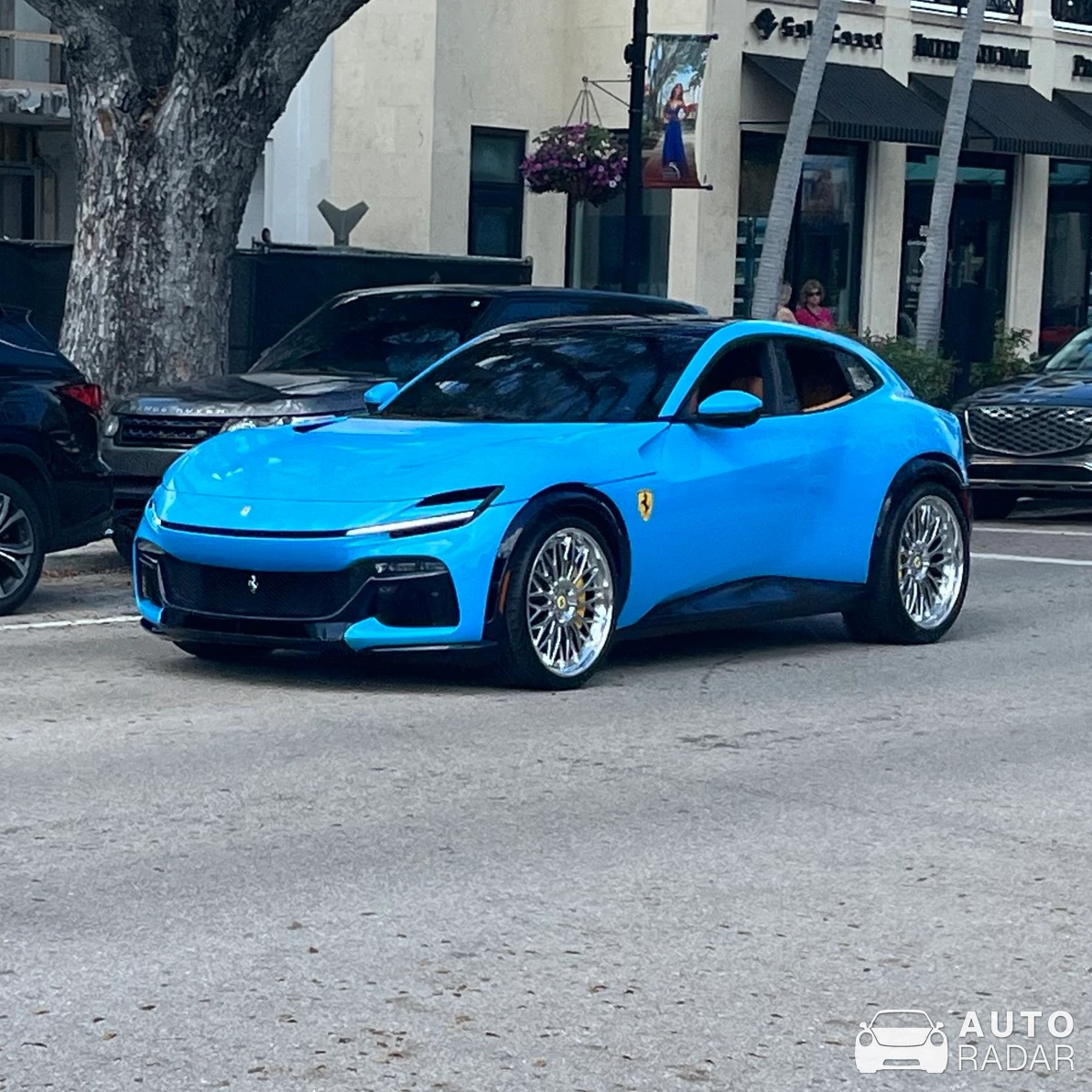 Ferrari Purosangue spotted in Naples