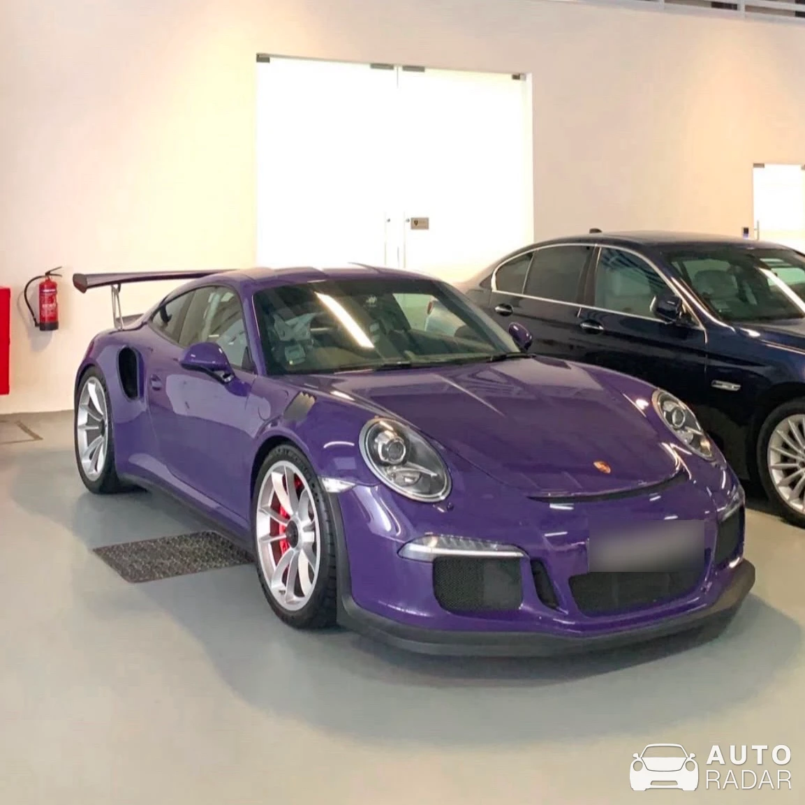 Porsche 991 GT3 RS MkI spotted in Singapore