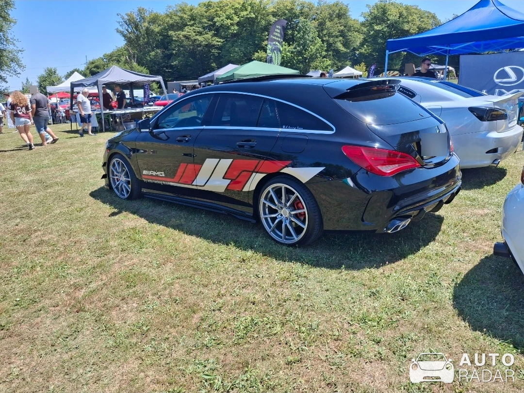 Mercedes-AMG CLA 45 Shooting Brake X117 spotted