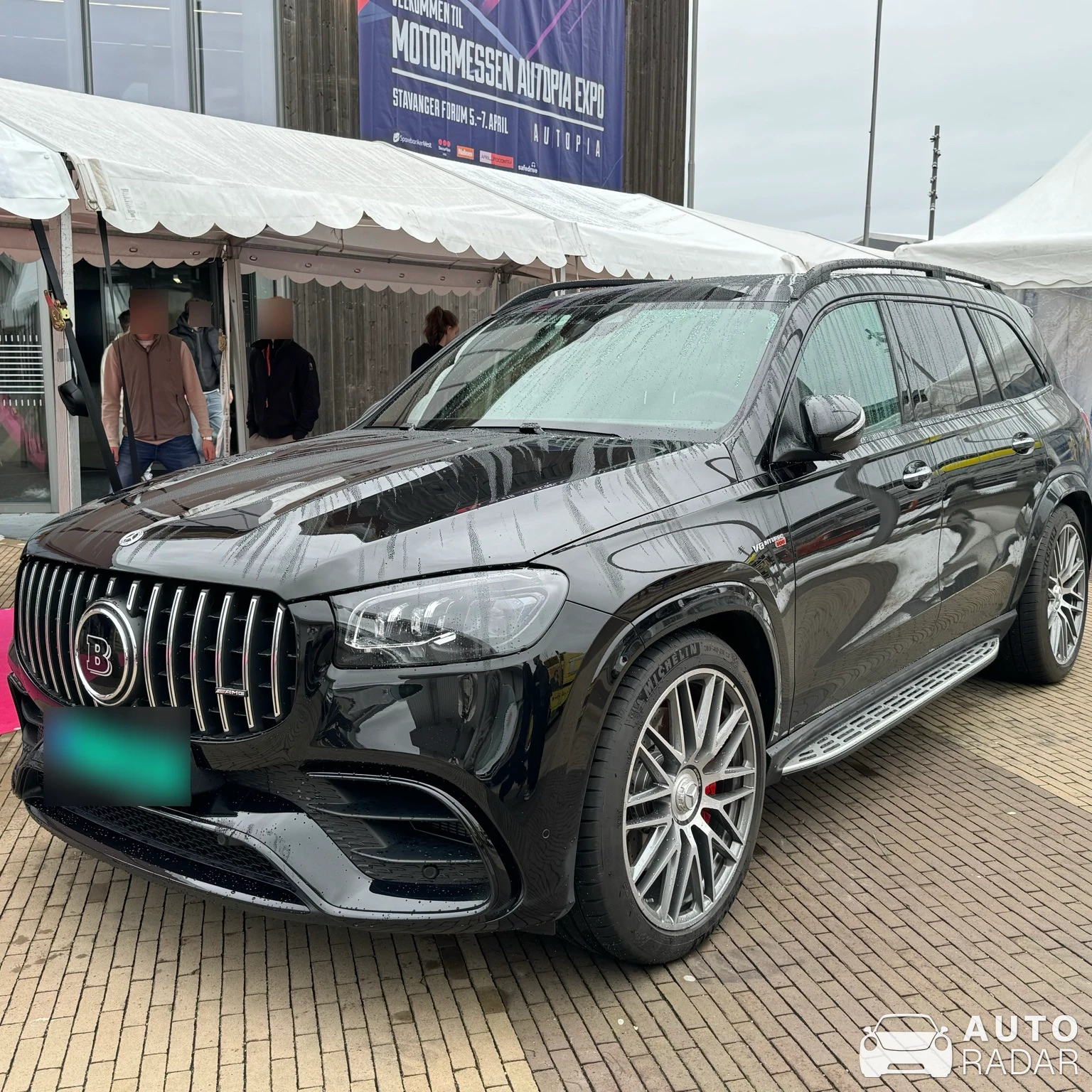 Mercedes-AMG Brabus GLS 63 X167 spotted in Stavanger