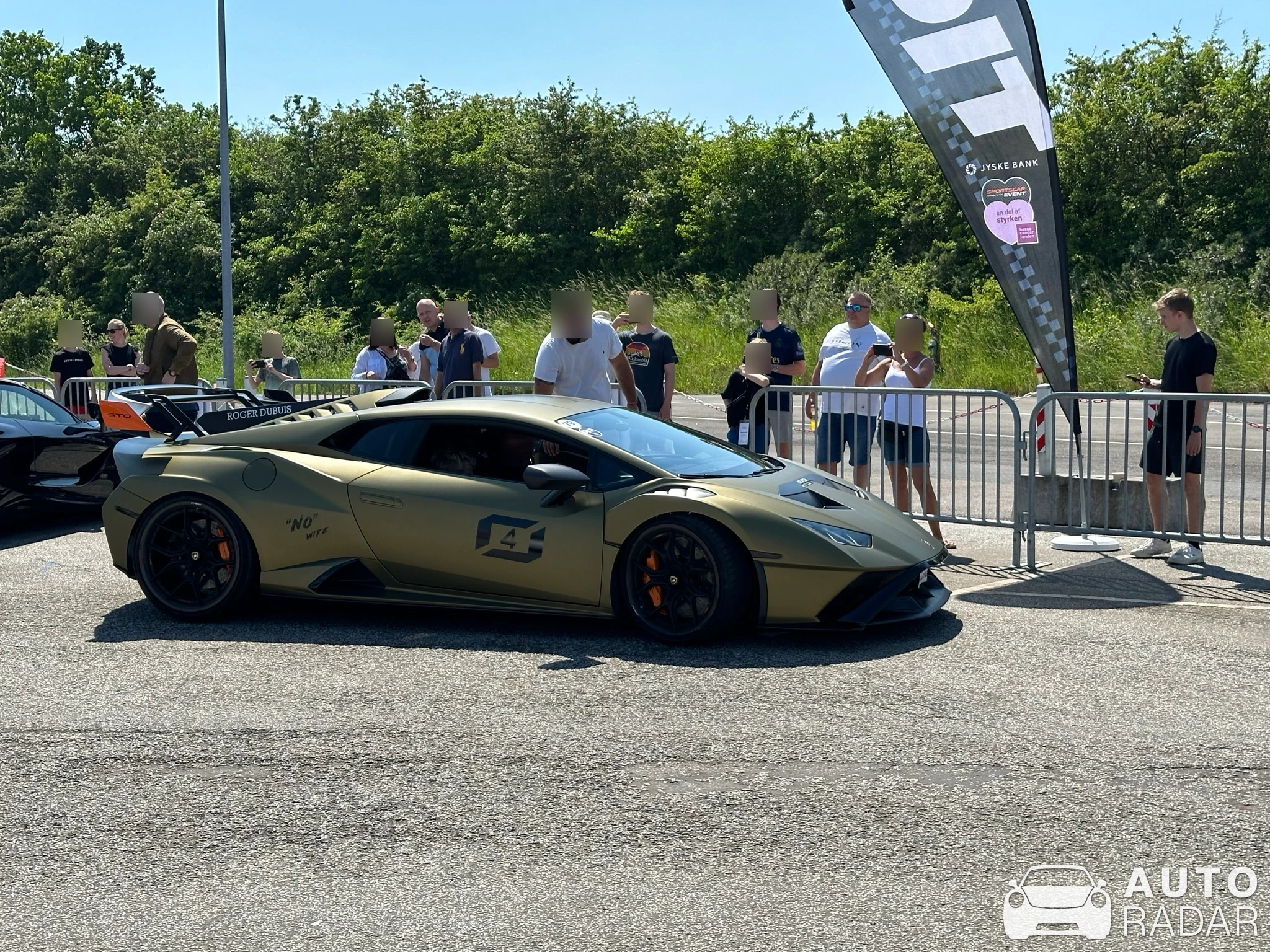 Lamborghini Huracán LP640-2 STO spotted in Taastrup