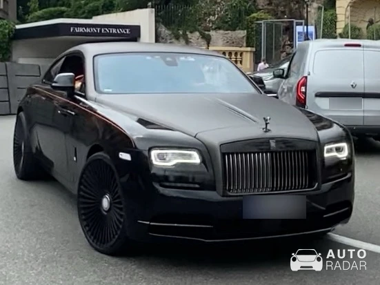 Rolls-Royce Wraith Black Badge spotted in Monaco