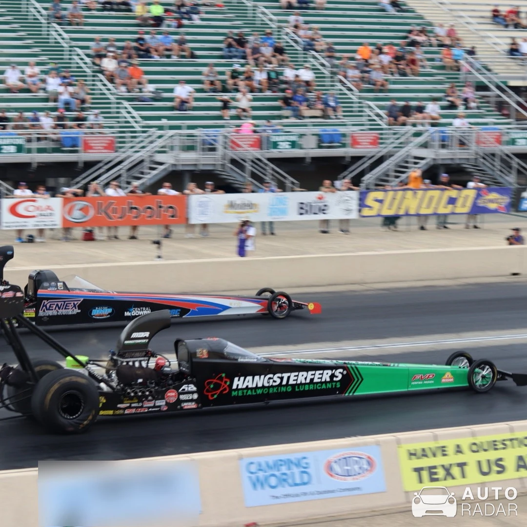 NHRA Top Fuel Dragster spotted in Avon Lake