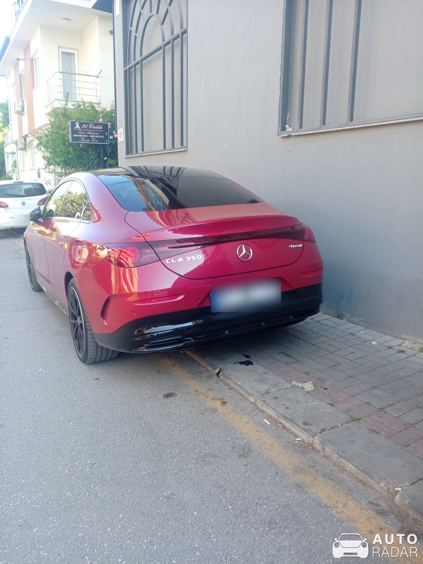 Mercedes-Benz CLA EV 2025 spotted in Pamukkale