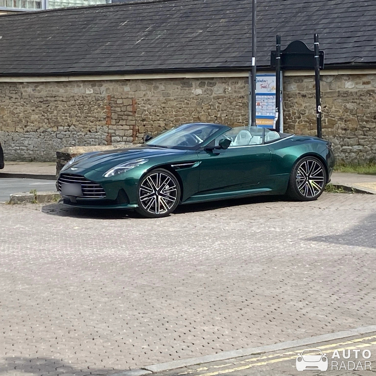 Aston Martin DB11 spotted in Swindon