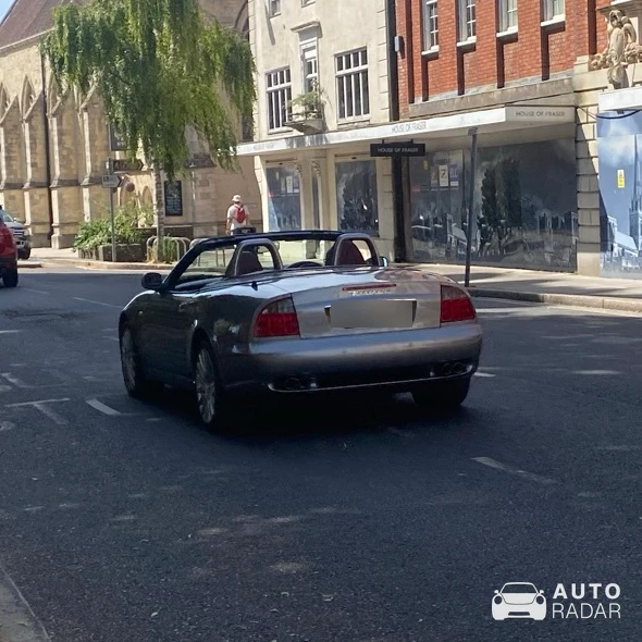 Maserati GranSport Spyder spotted in Chichester