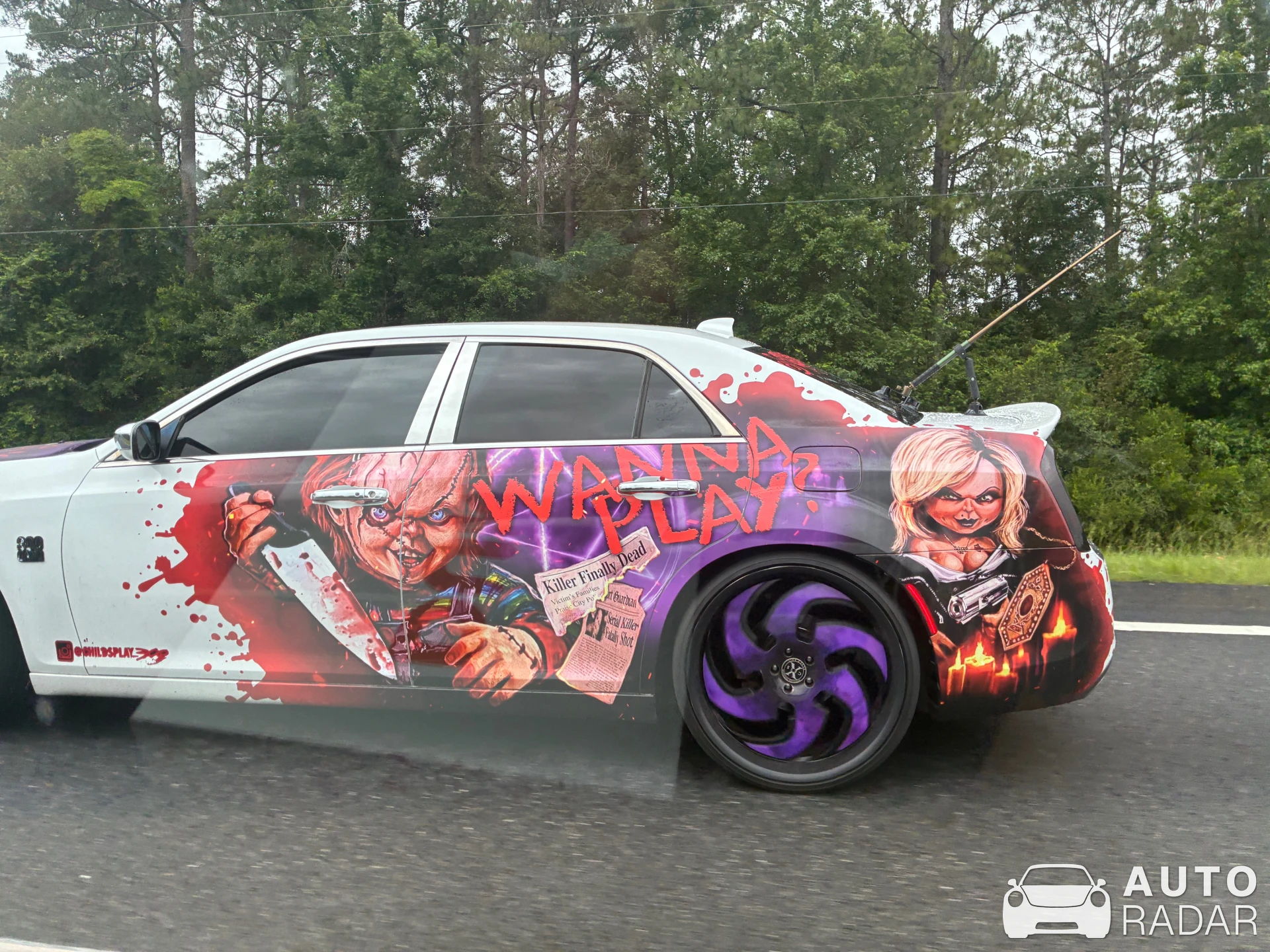 Chrysler 300 Sport Series spotted in Eglin AFB