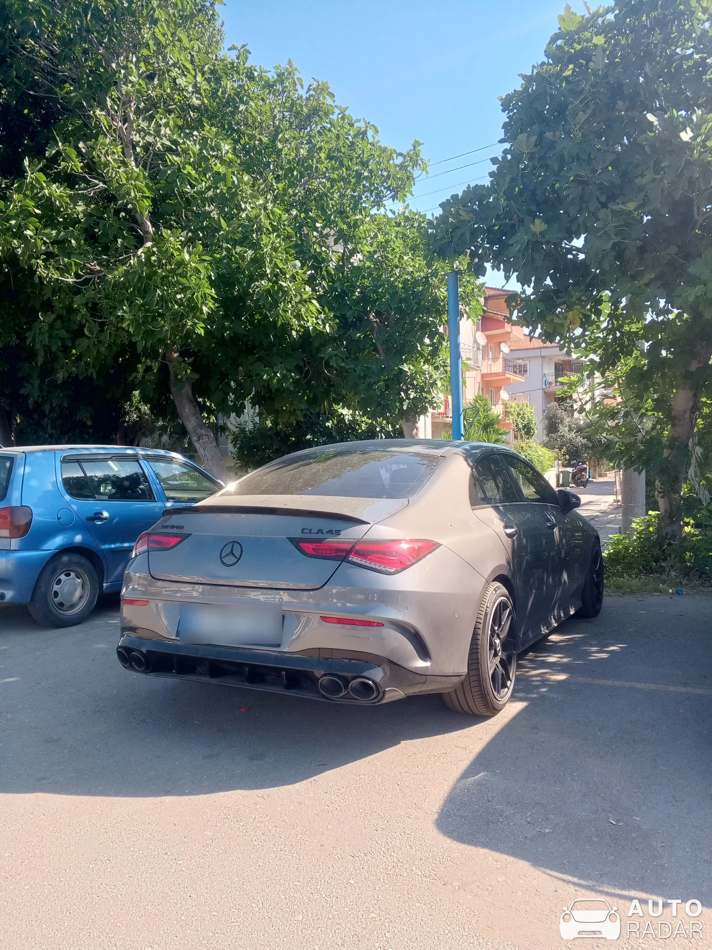 Mercedes-AMG CLA 45 C118 spotted in Pamukkale