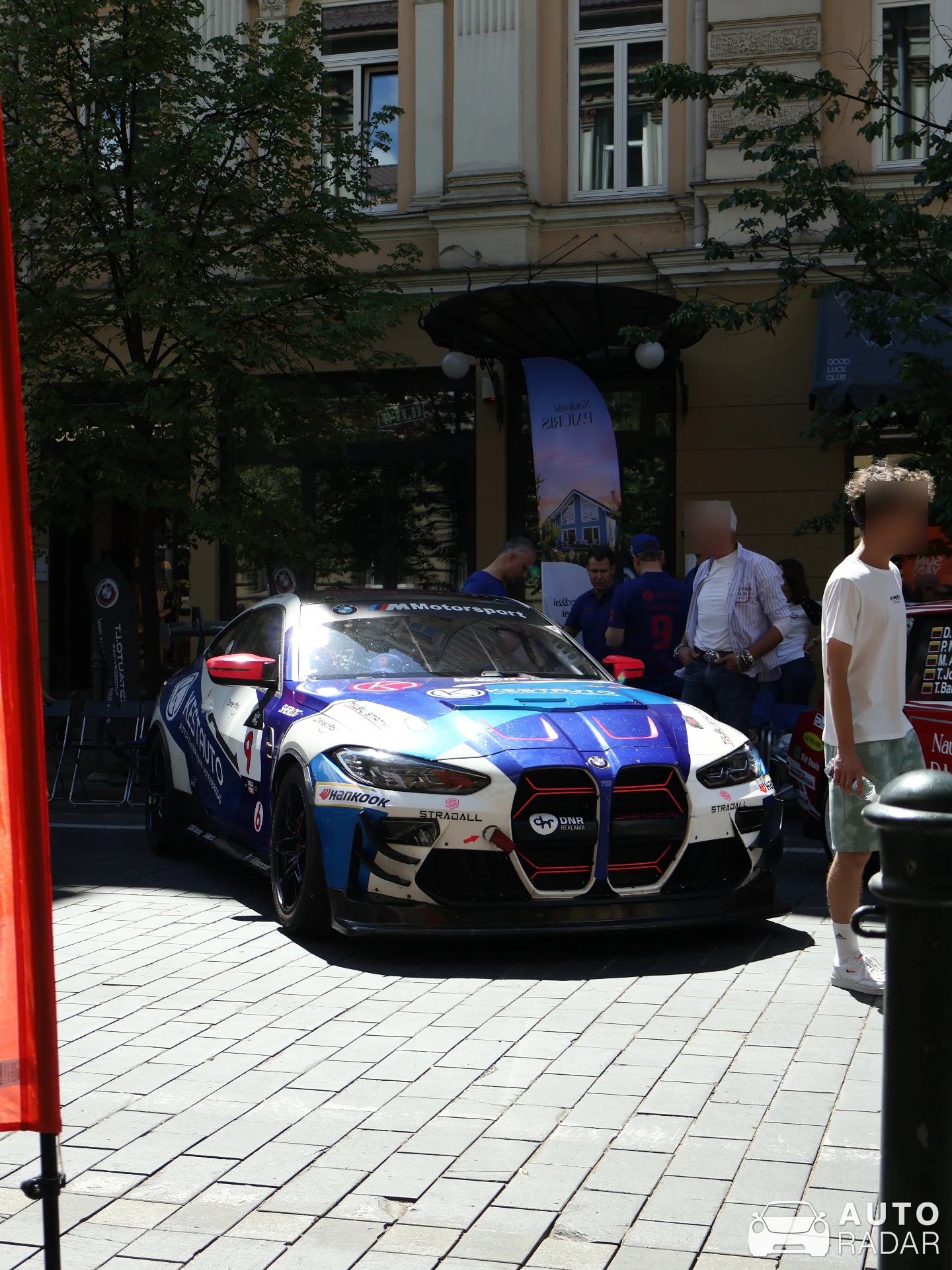 BMW M4 G82 GT4 spotted in Vilnius