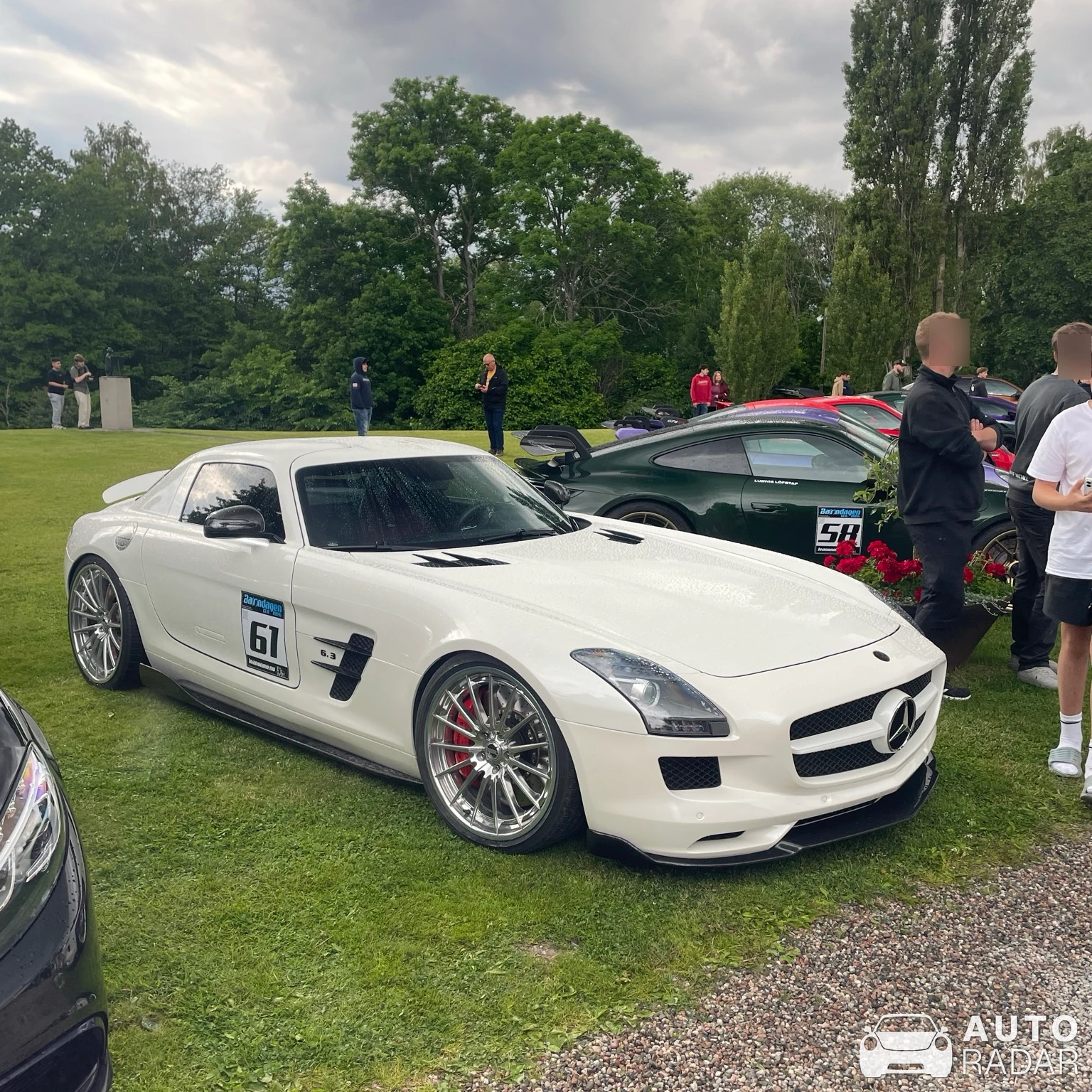 Mercedes-Benz SLS AMG spotted in Västerås