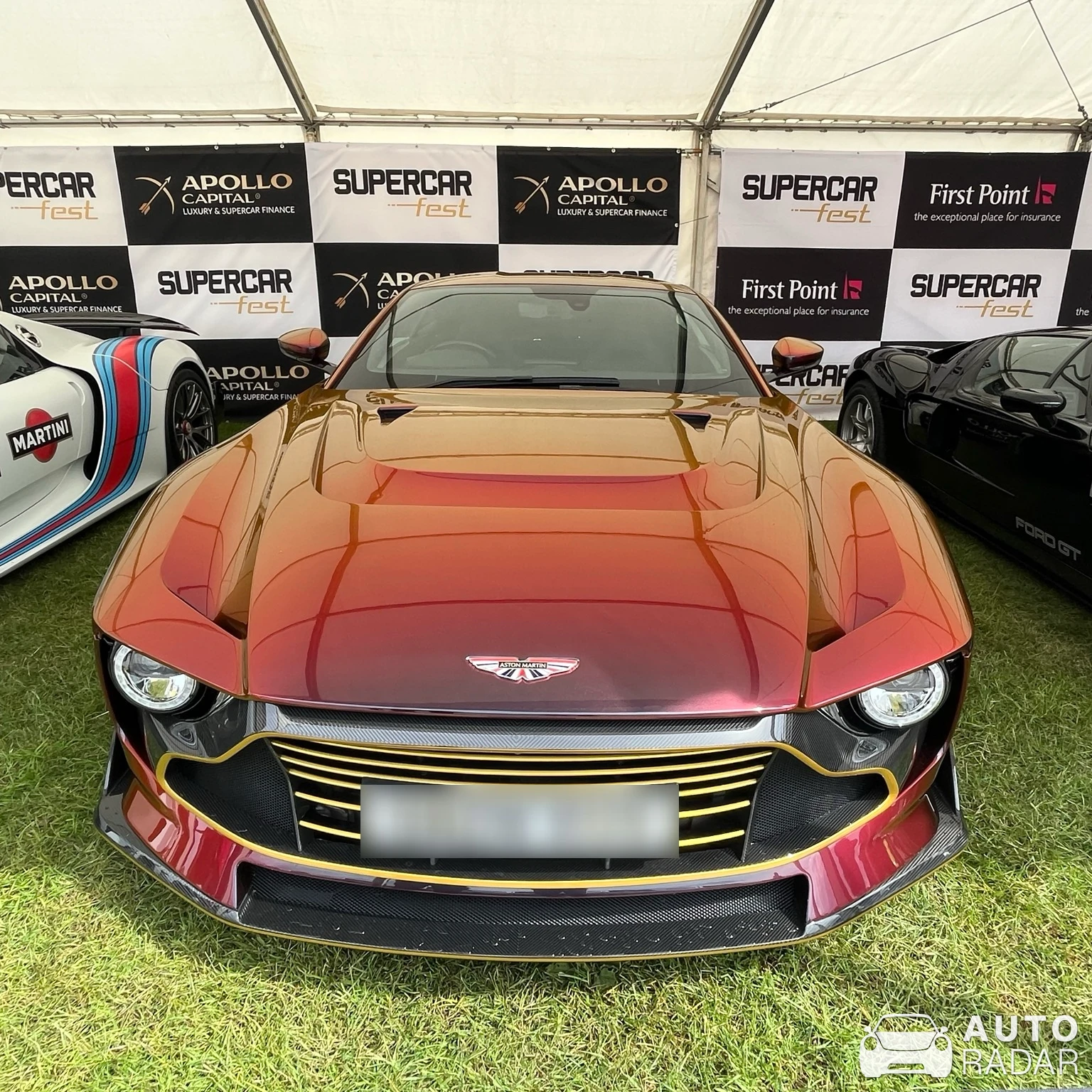 Aston Martin Valour spotted in Betws-Y-Coed