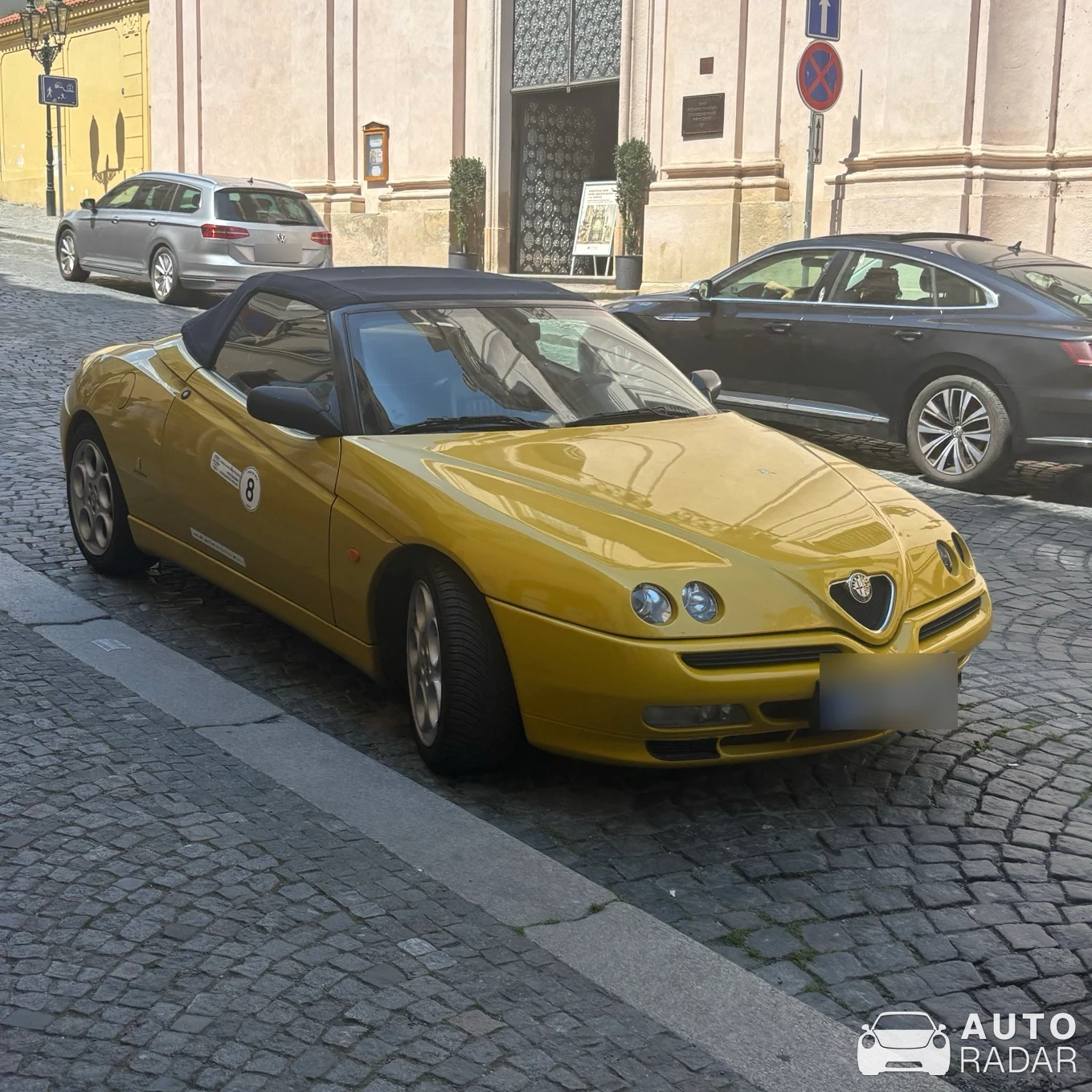 Alfa Romeo GTV 916 Spider spotted in Prague 1