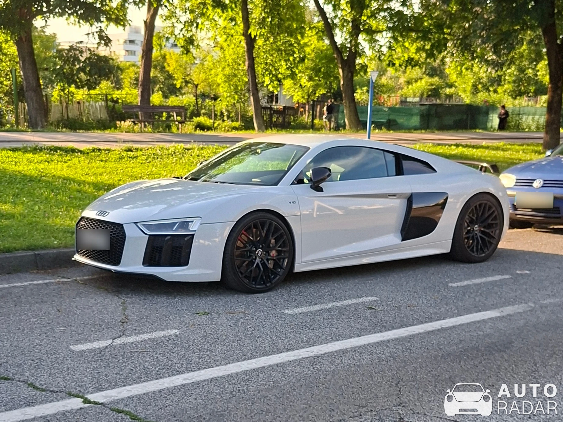 Audi R8 Type 4S spotted in Grad Zagreb