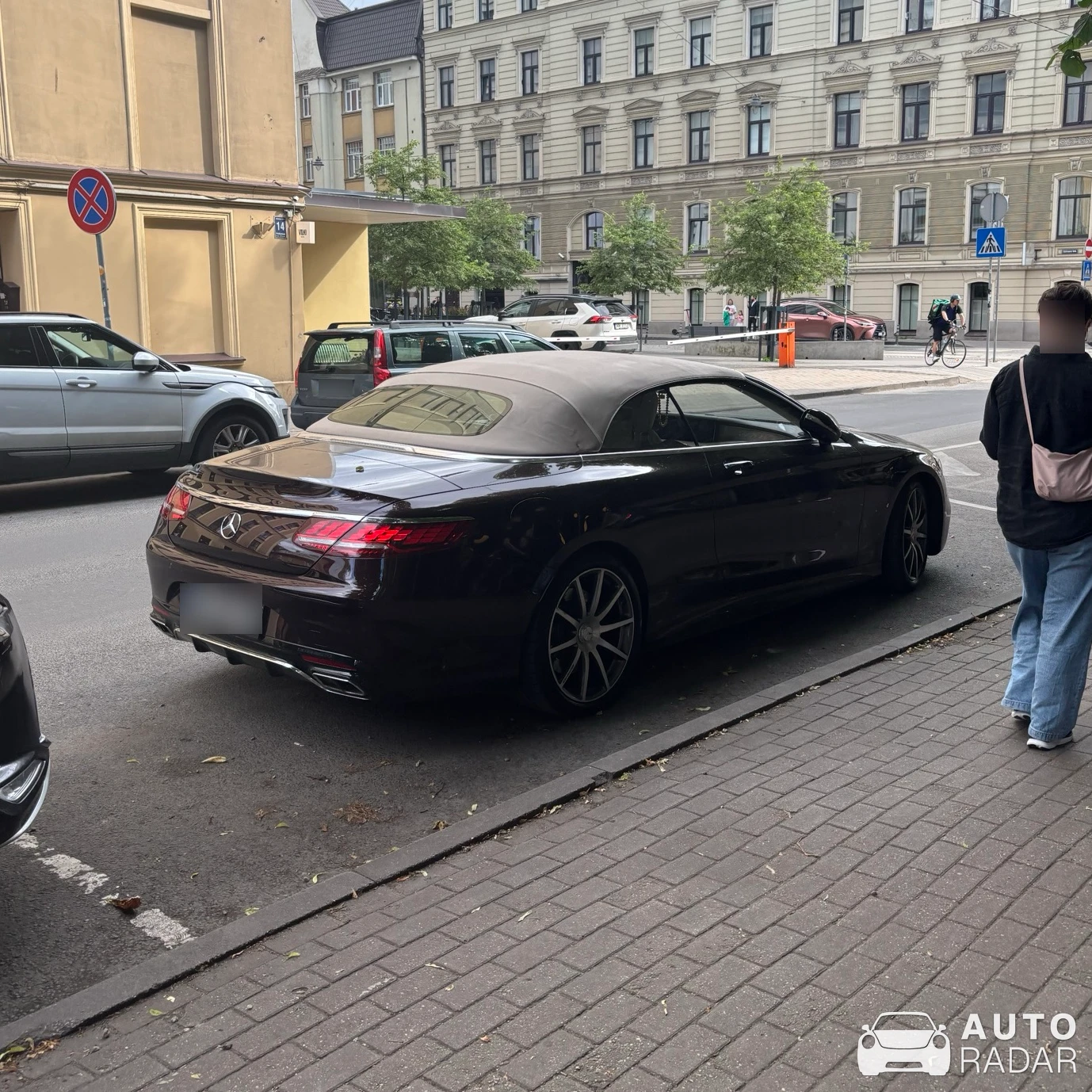 Mercedes-Benz S-Klasse Cabriolet R217 spotted in Riika