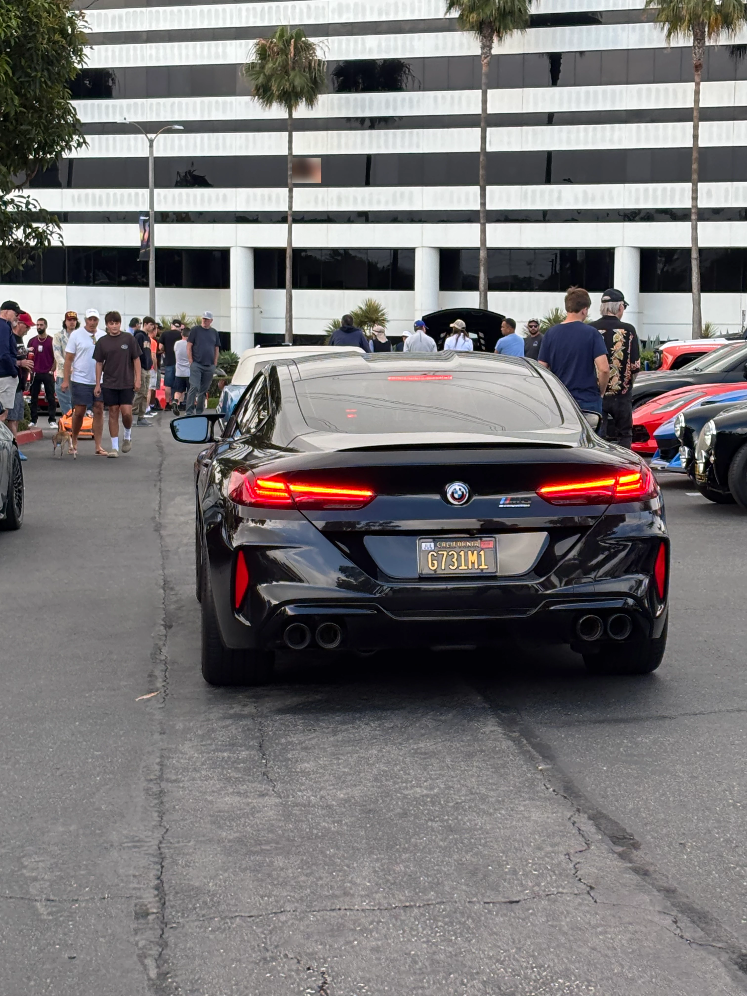 BMW M8 F92 Coupé Competition spotted in El Segundo