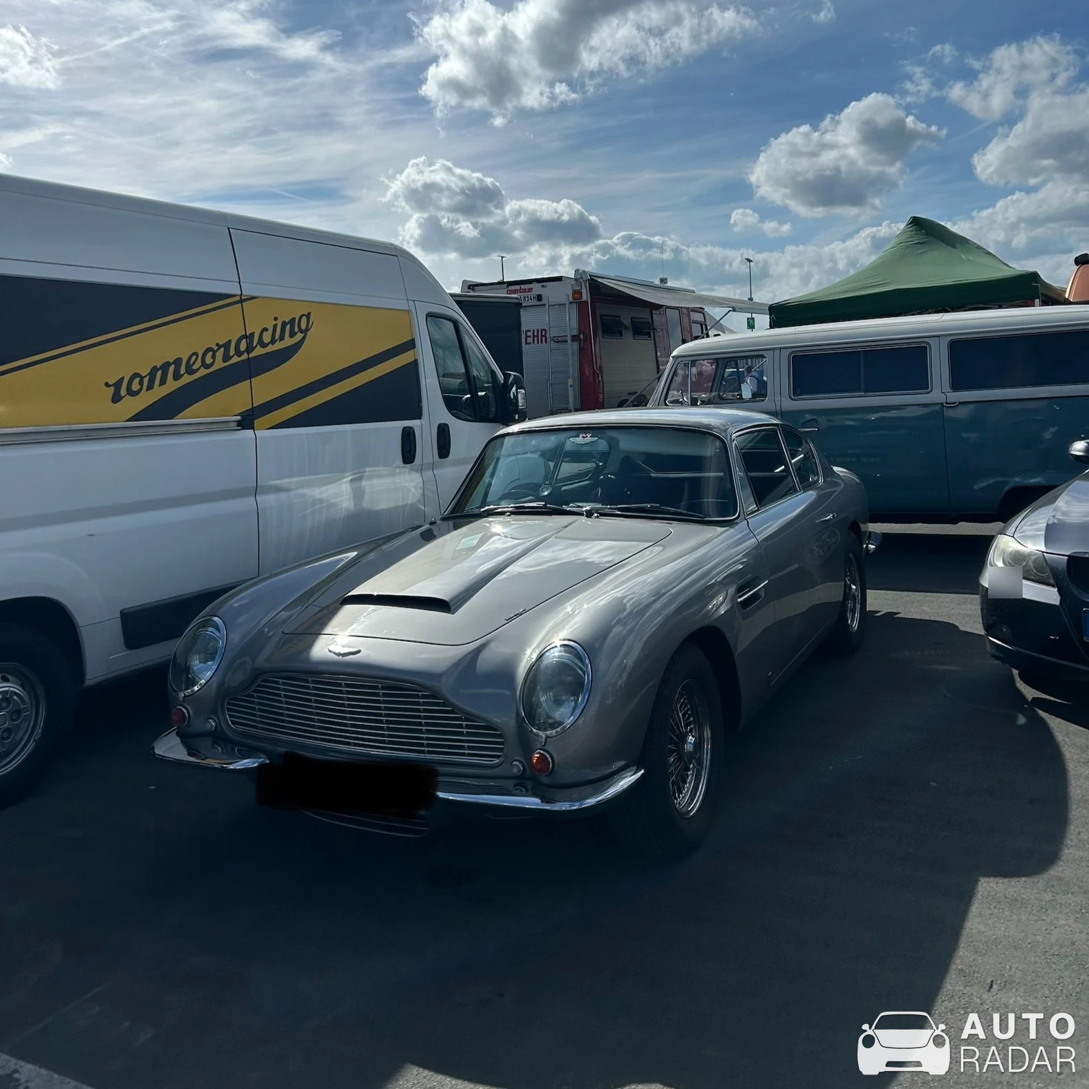 Aston Martin DB6 MKI spotted in Nürburg