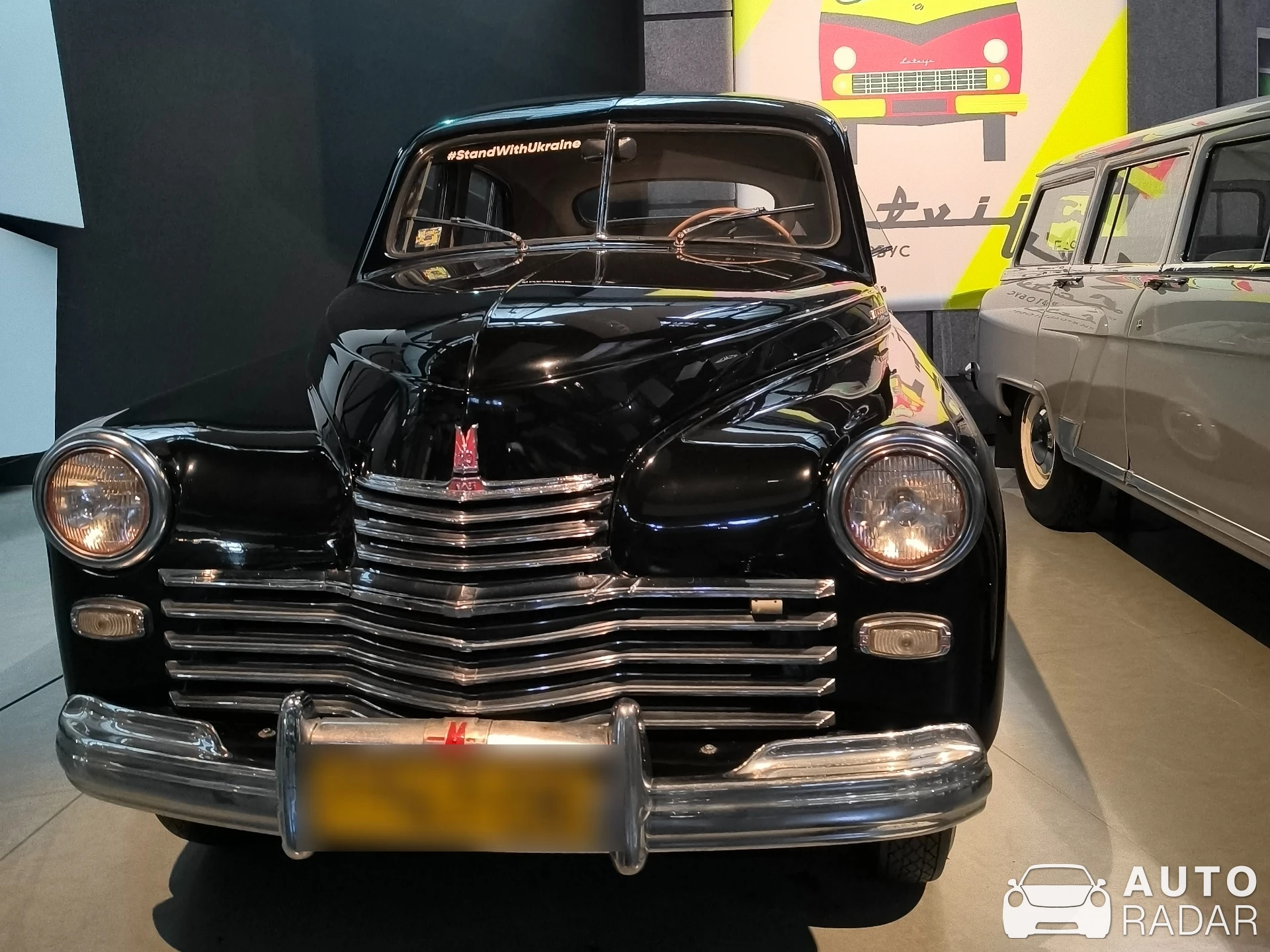 GAZ M20 Pobeda spotted in Riga