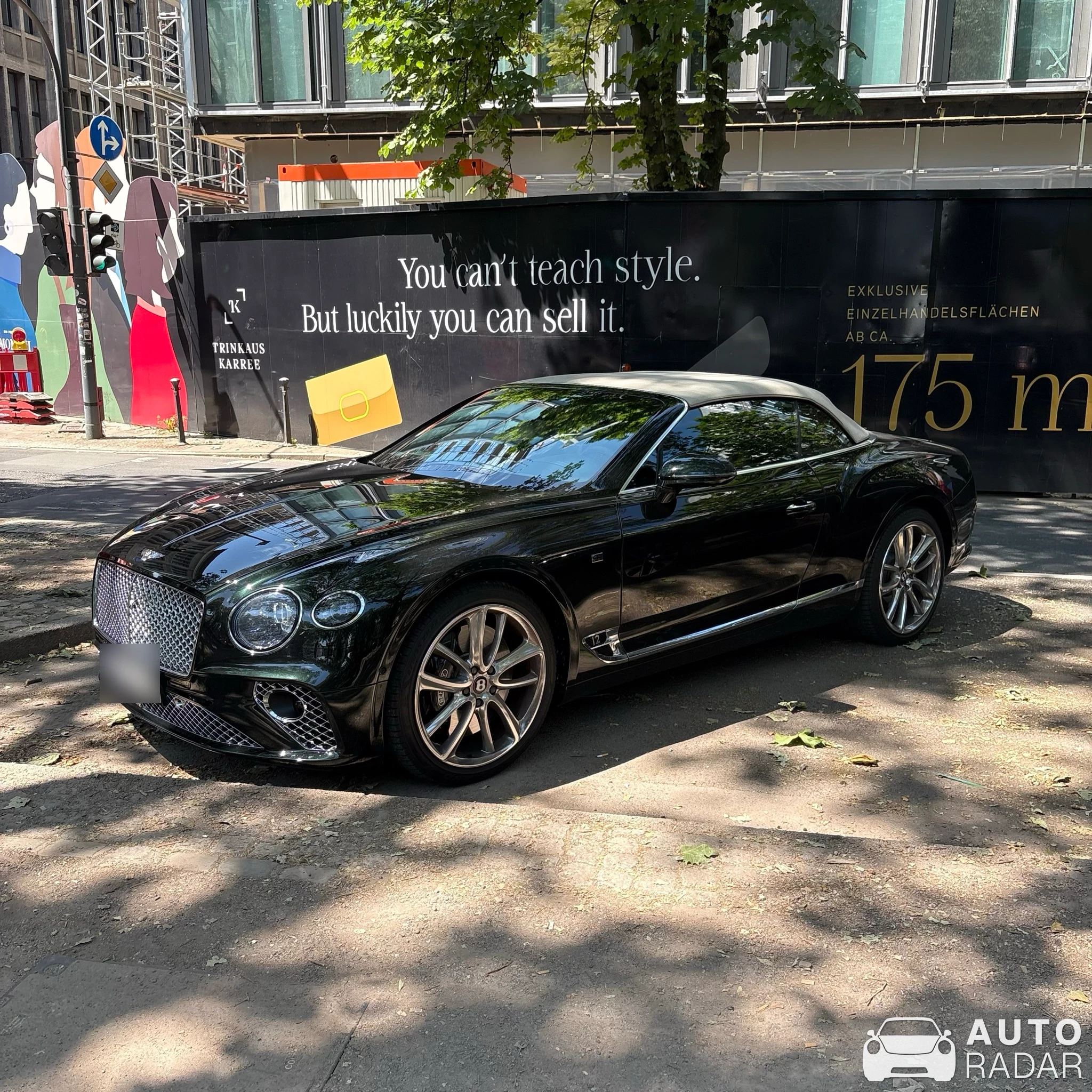 Bentley Continental GTC Speed 2023 Edition 12 spotted in Düsseldorf