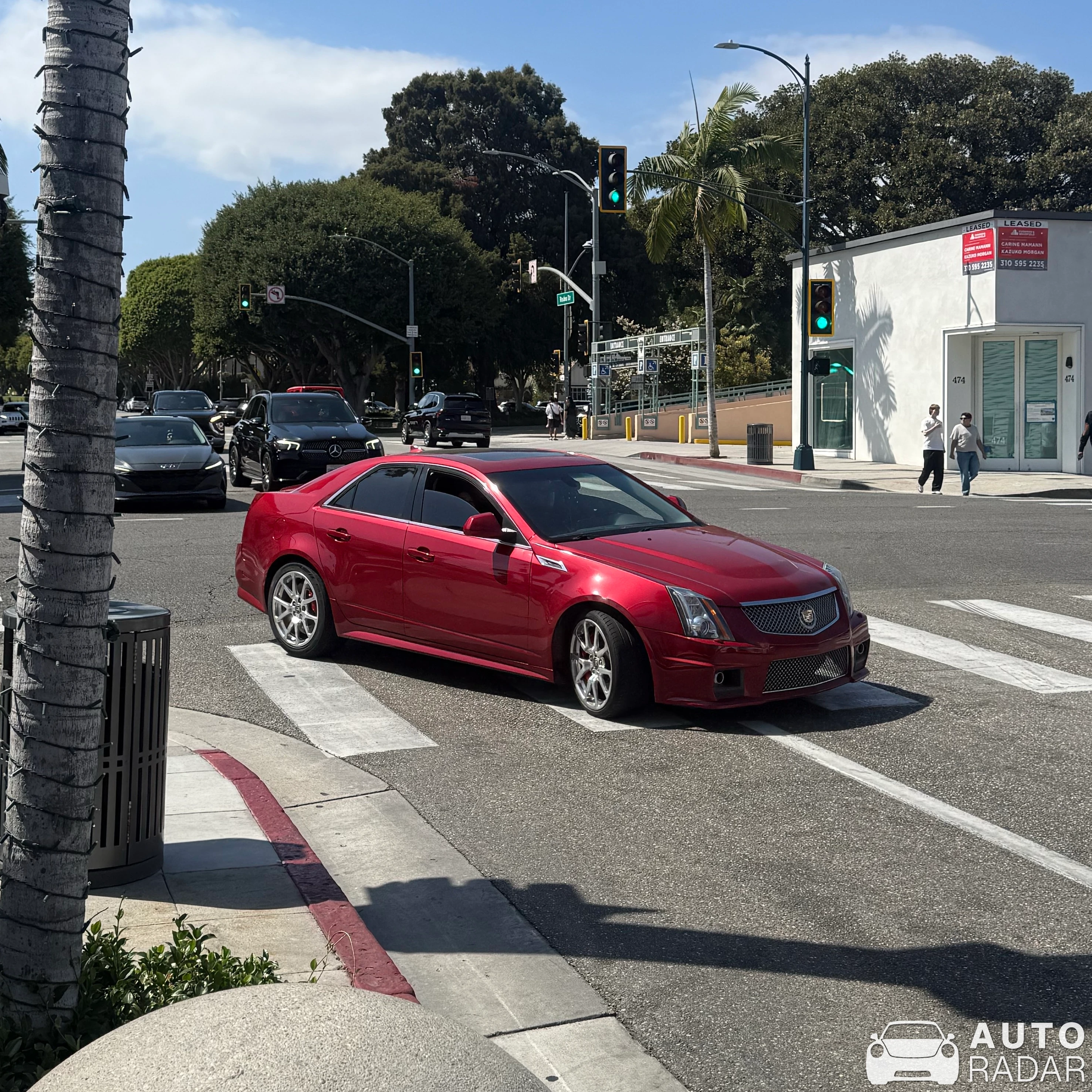 Cadillac CTS-V spotted in Beverly Hills