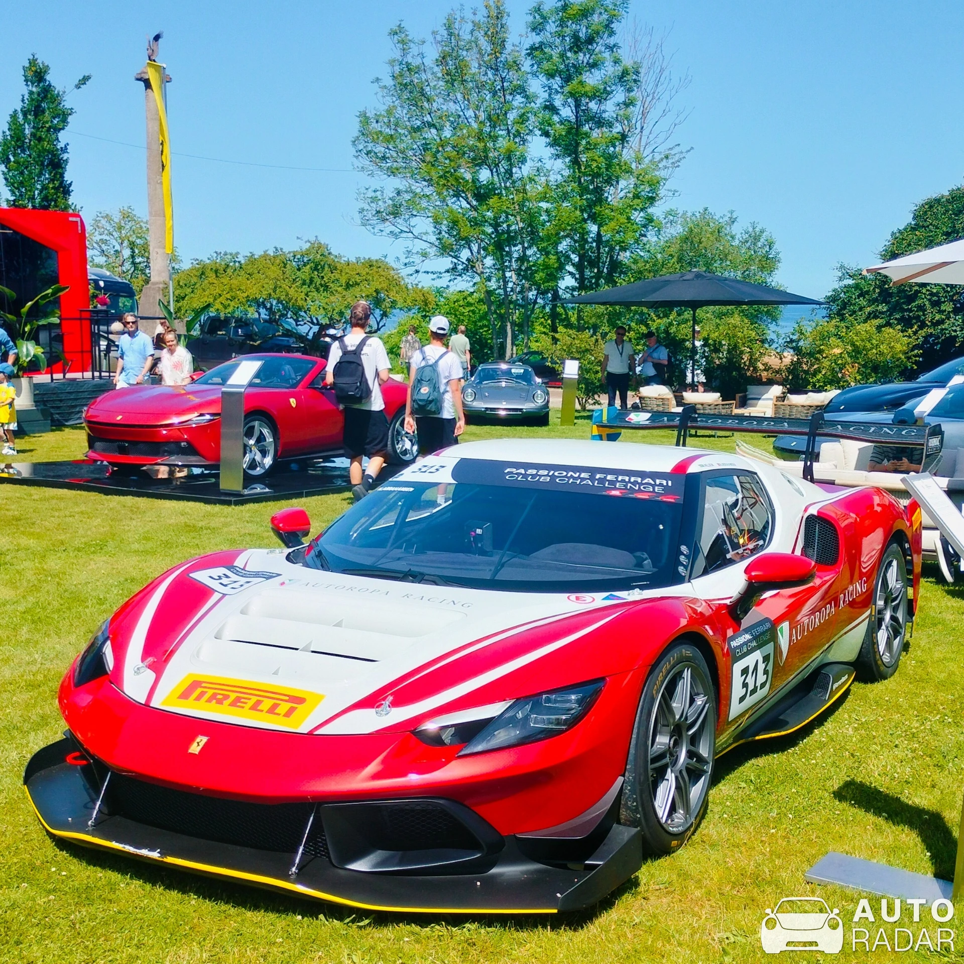 Ferrari 296 Challenge spotted in Båstad
