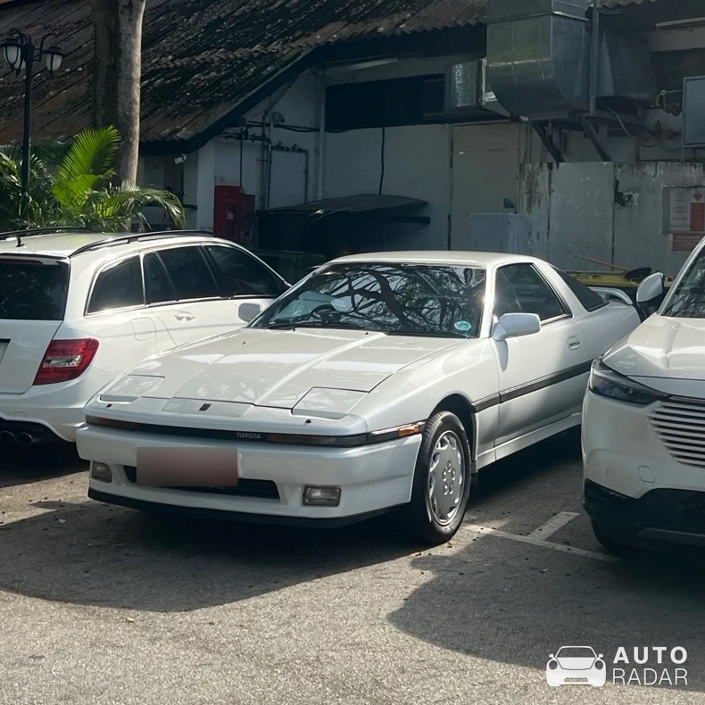Toyota Supra A70 spotted in Singapore