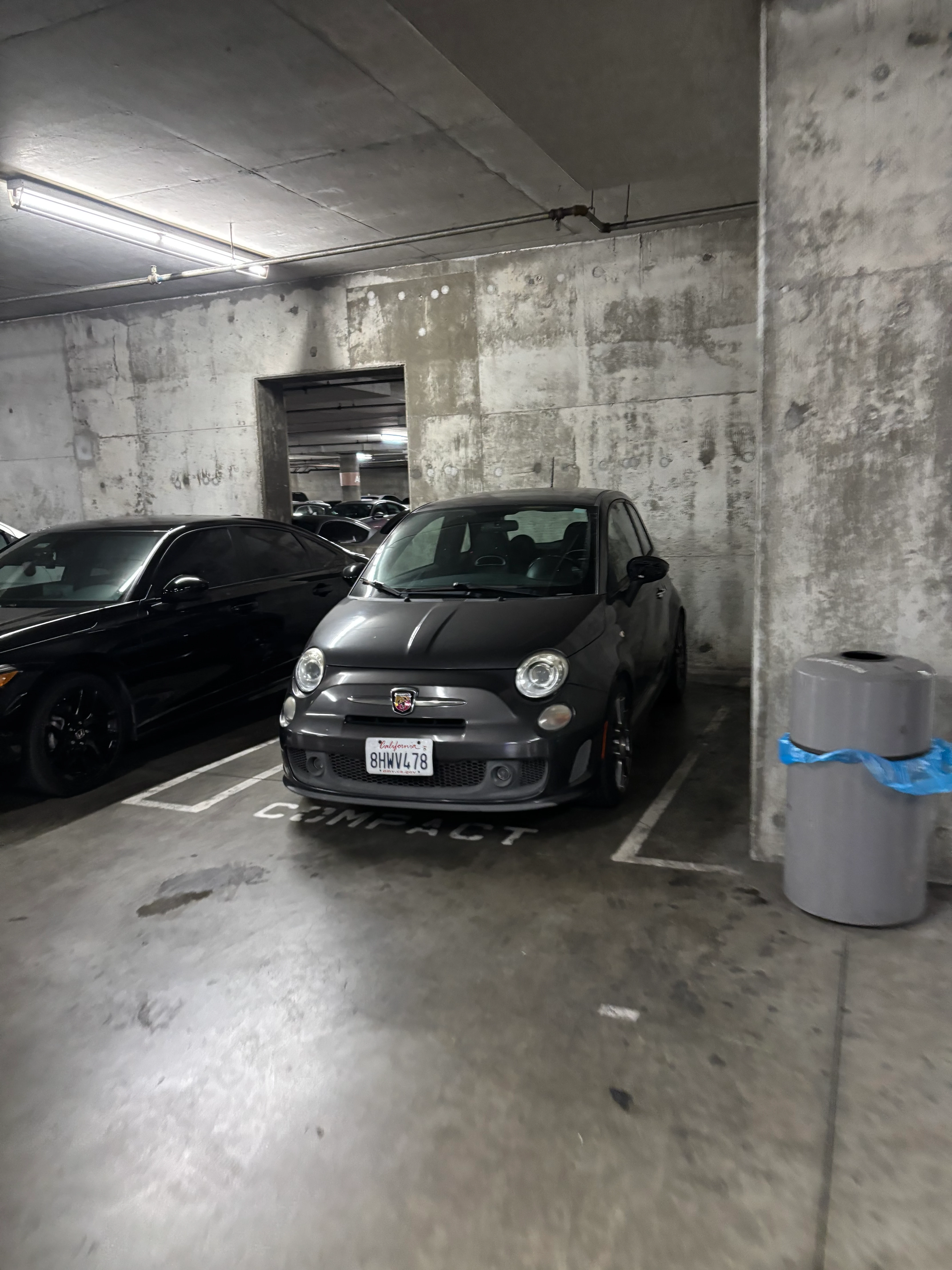 Abarth 595 spotted in Hawthorne