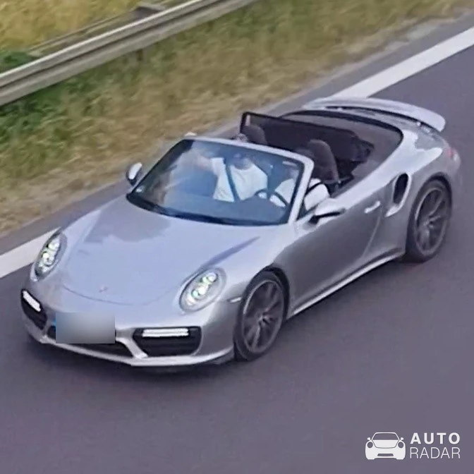 Porsche 991 Turbo S Cabriolet MkI spotted in Weingarten