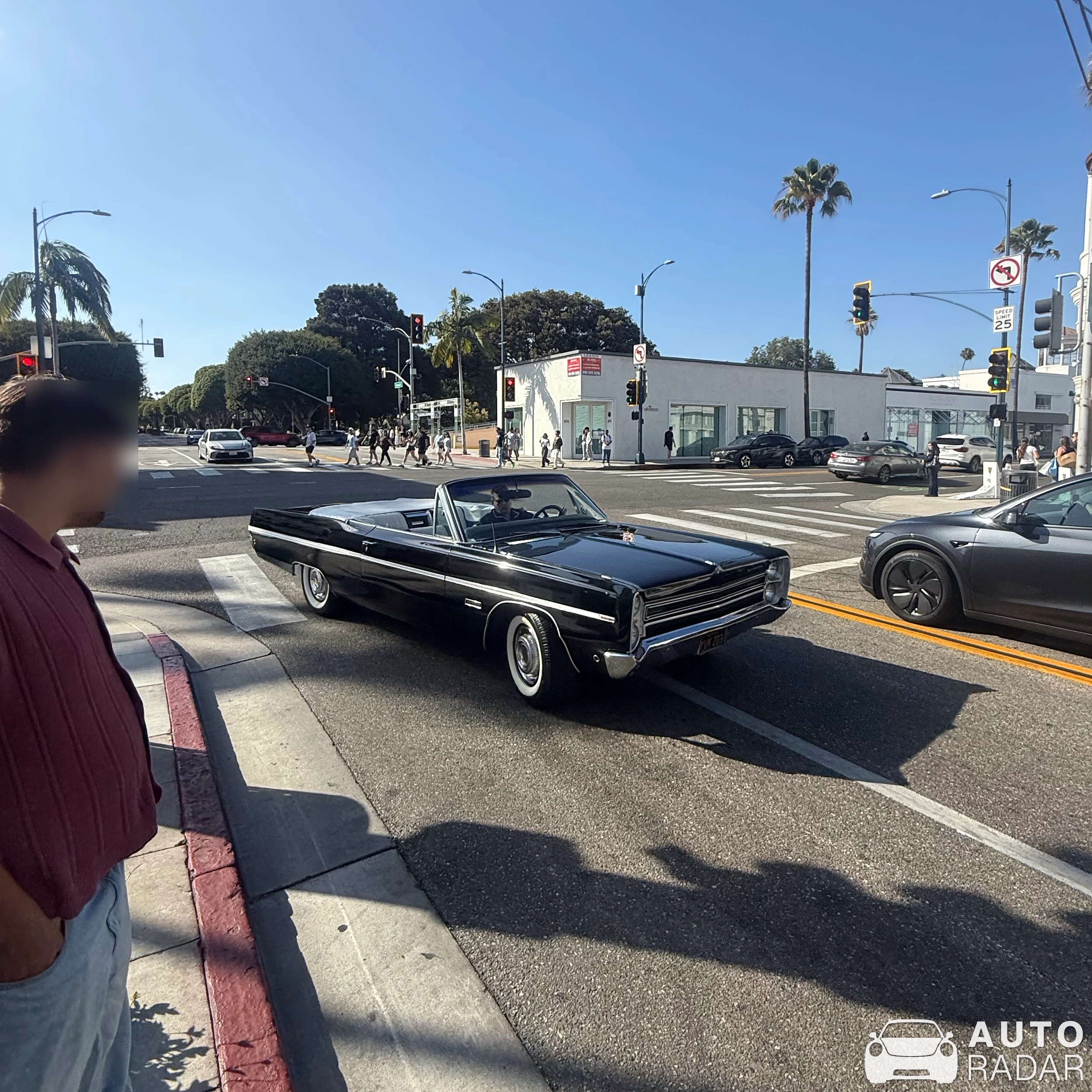 Plymouth Fury spotted in Beverly Hills