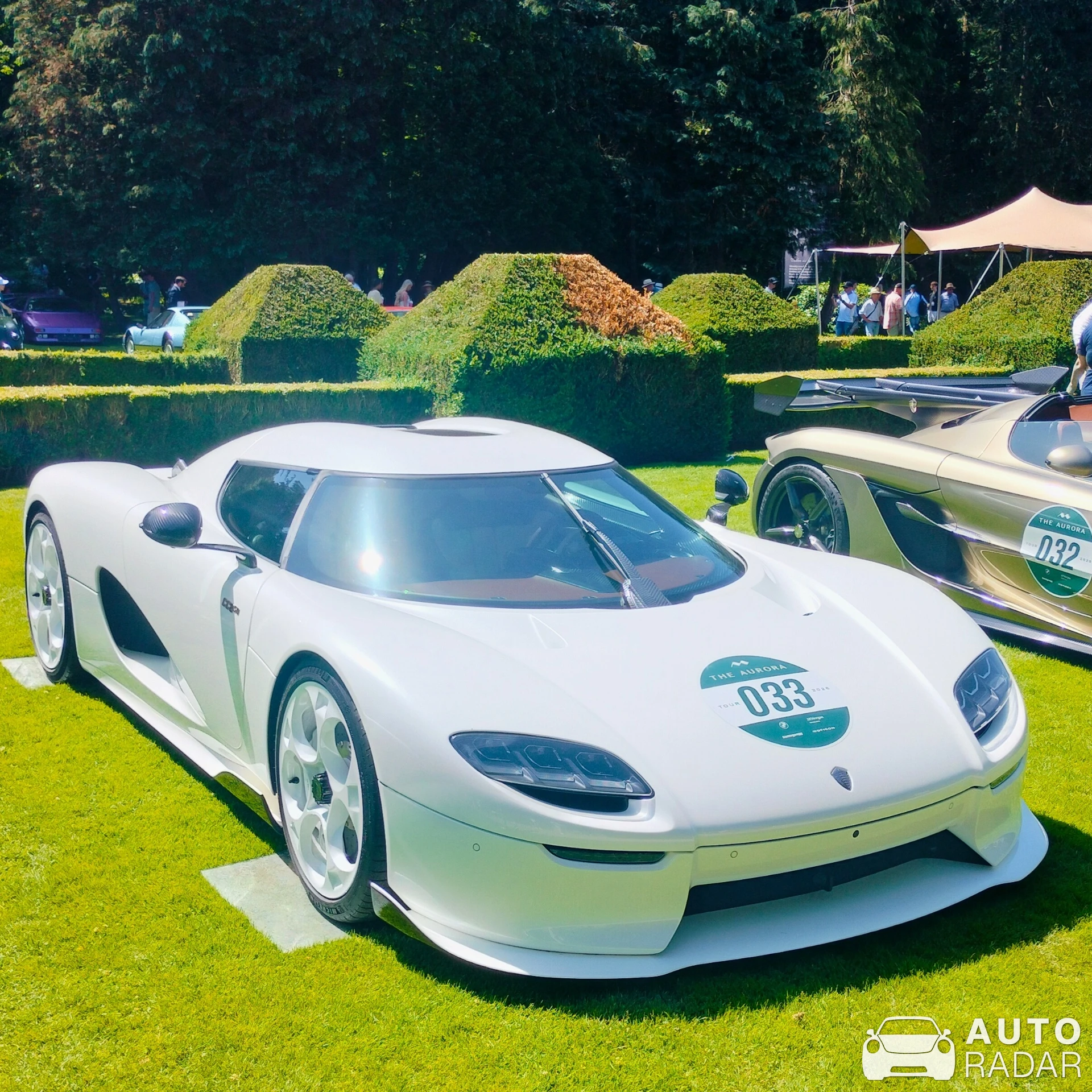 Koenigsegg CC850 spotted in Båstad