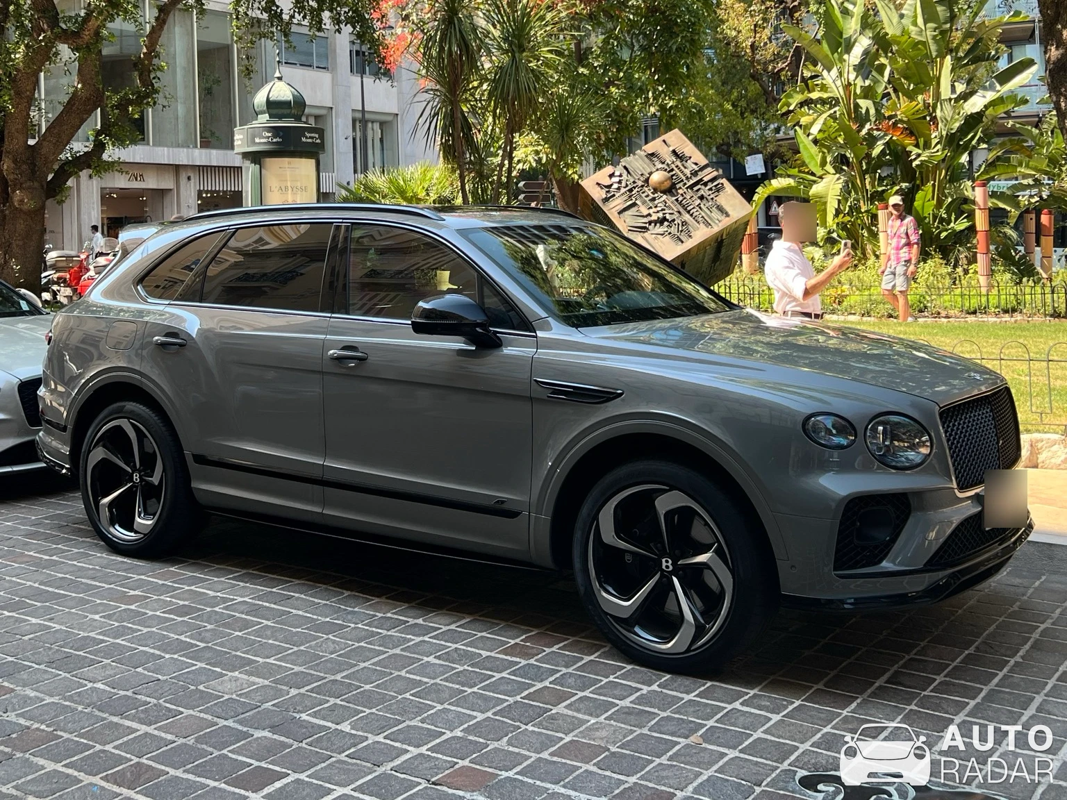 Bentley Bentayga V8 spotted in Monaco