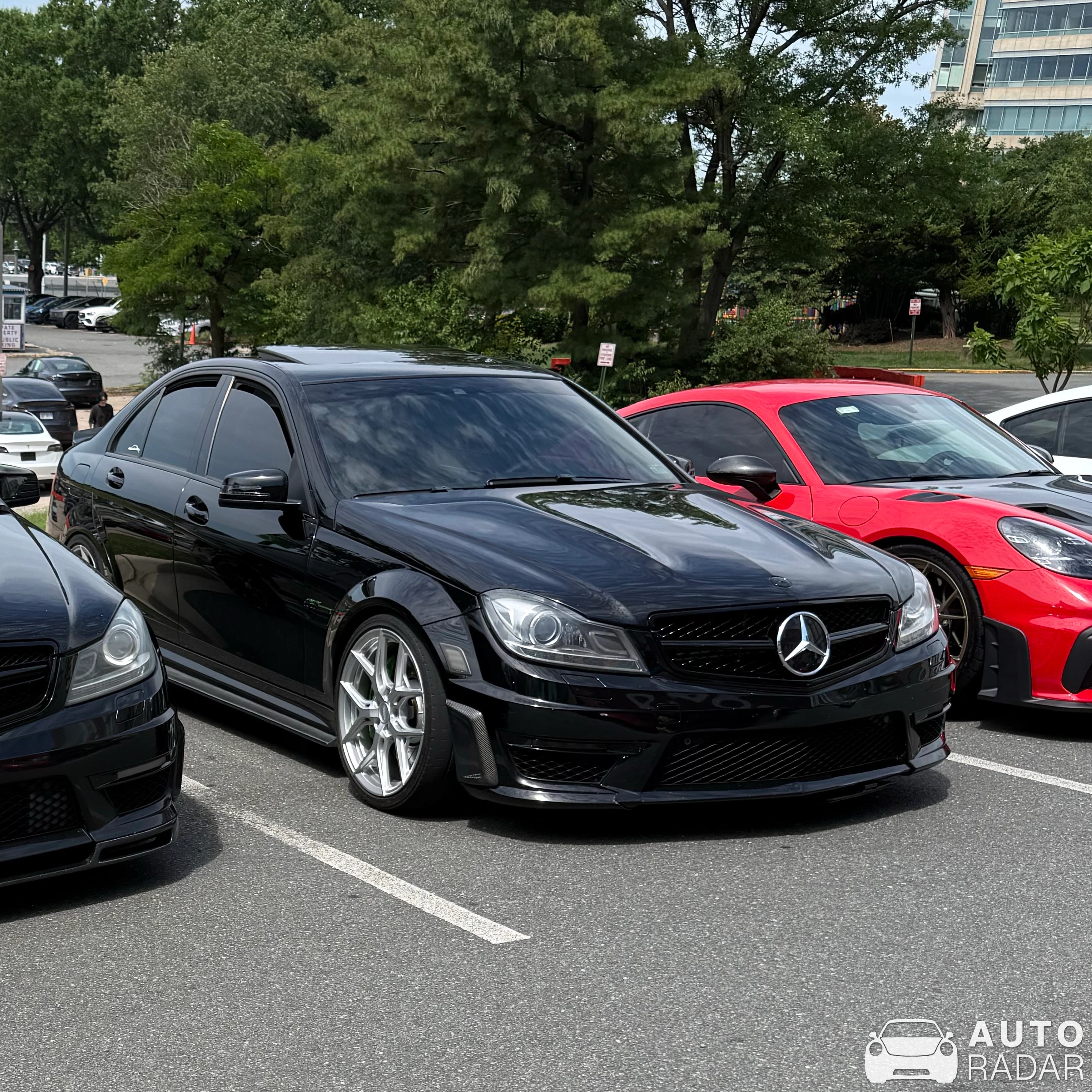 Mercedes-Benz MKB Inden Design C 63 AMG W204 2012 Black Series spotted in McLean