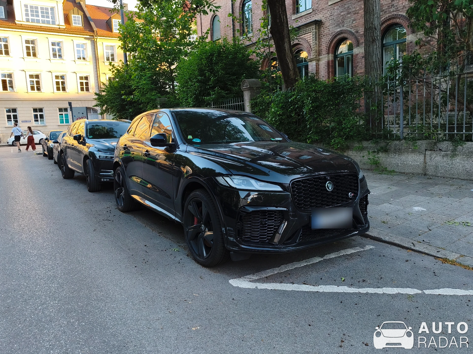 Jaguar F-PACE SVR spotted in München
