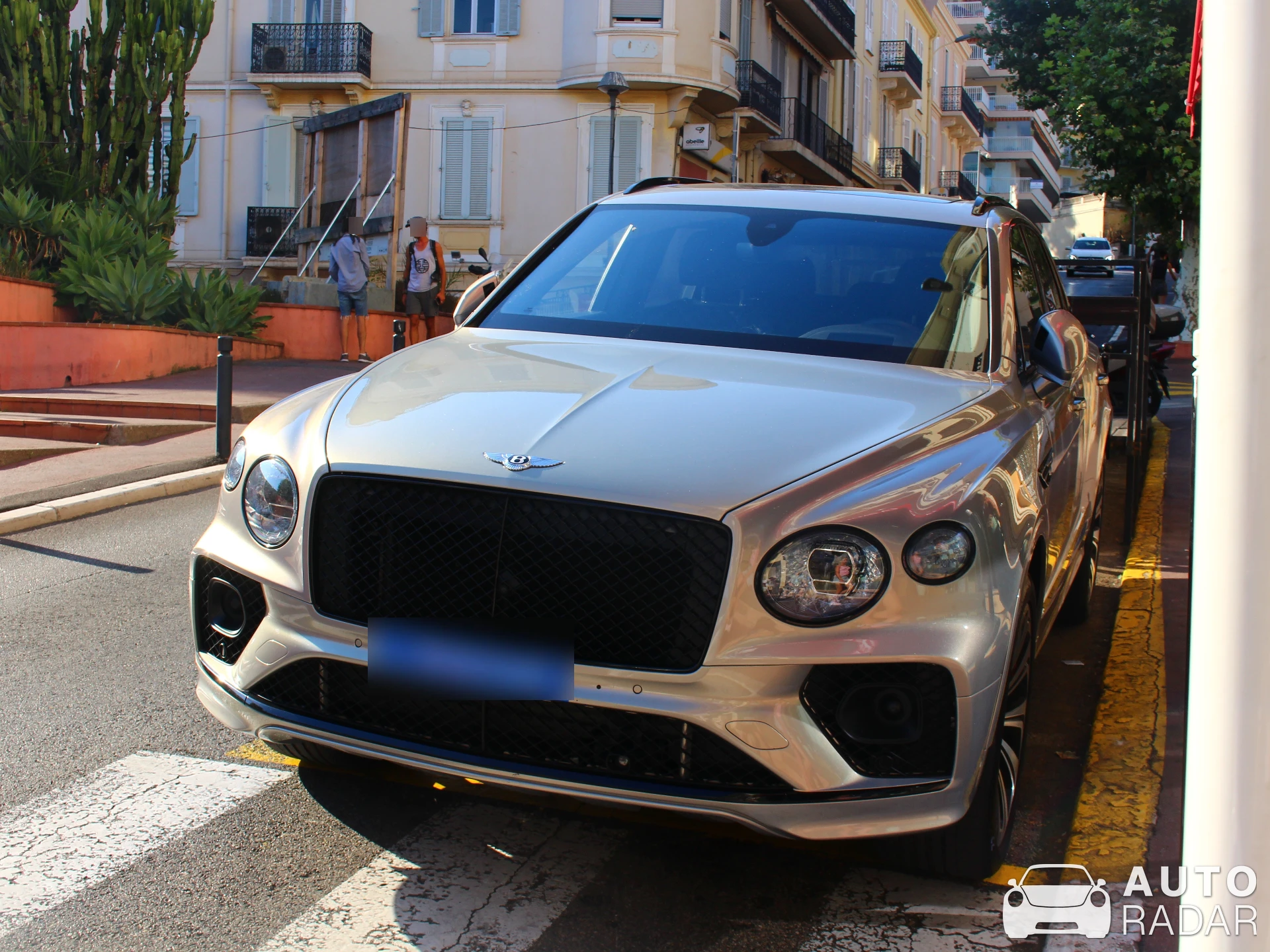 Bentley Bentayga First Edition spotted in Cannes, France