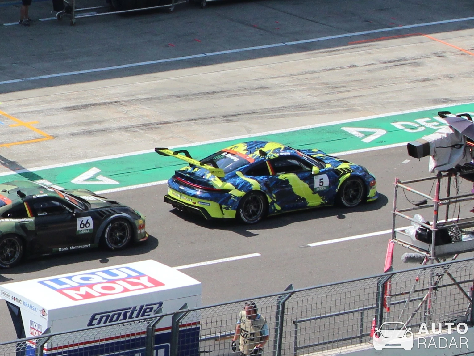 Porsche 992 GT3 Cup spotted in Schipkau